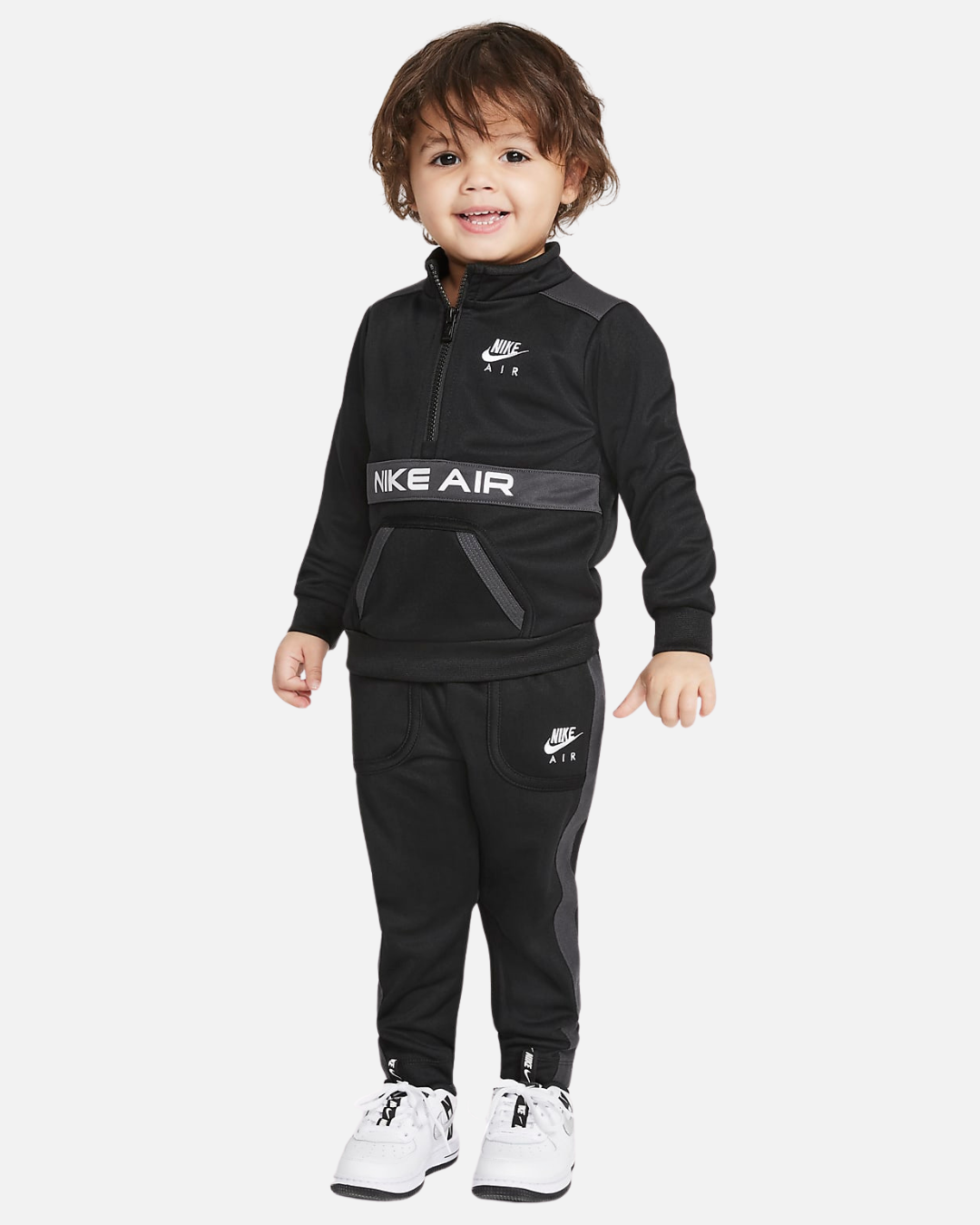 Black nike top air tracksuit