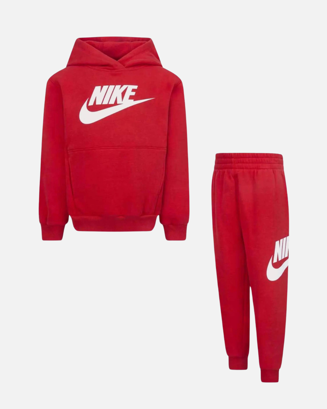 Ensemble survêtement Nike Club Fleece Enfant - Rouge/Blanc