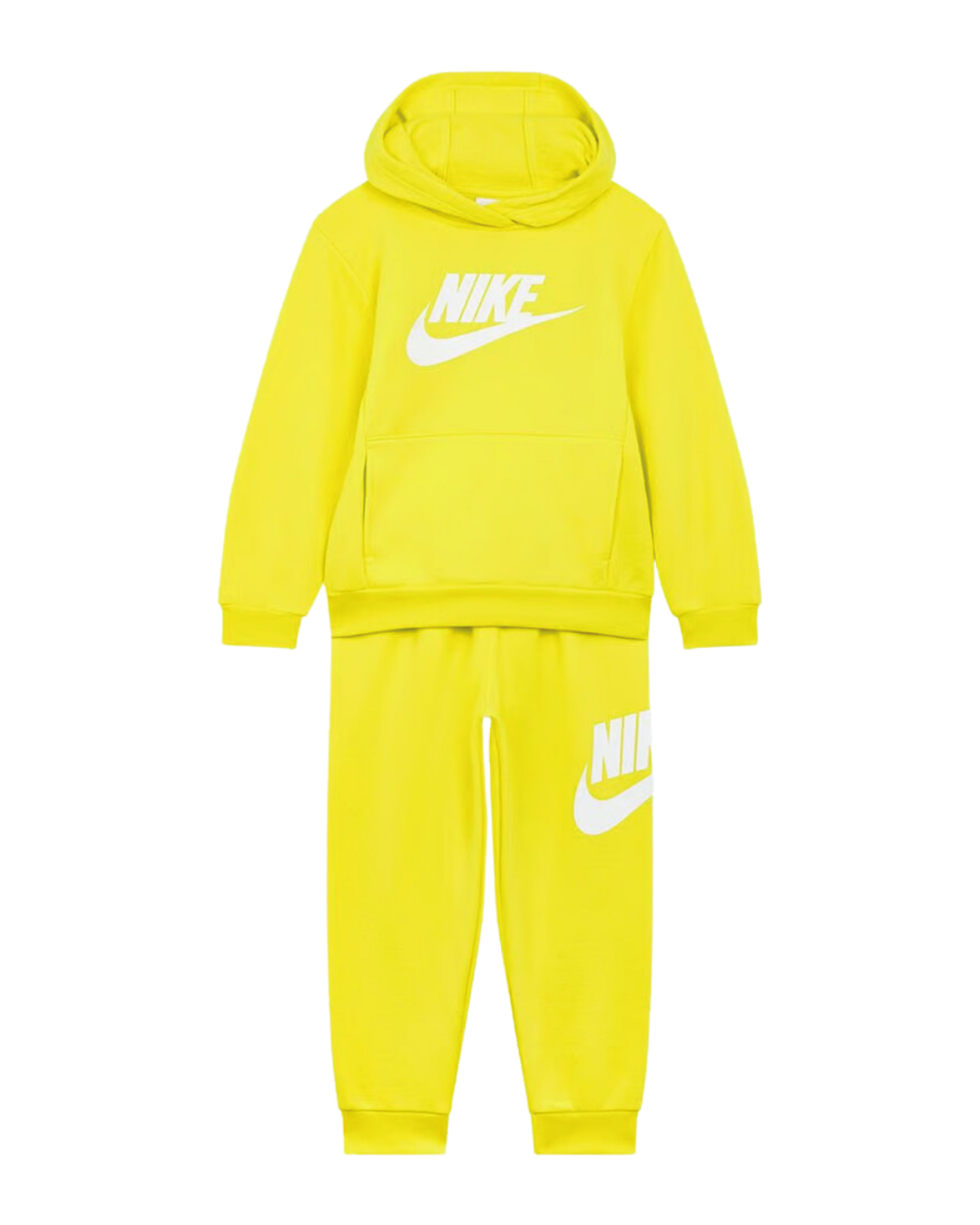 Ensemble survêtement Nike Club Fleece Enfant - Jaune/Blanc