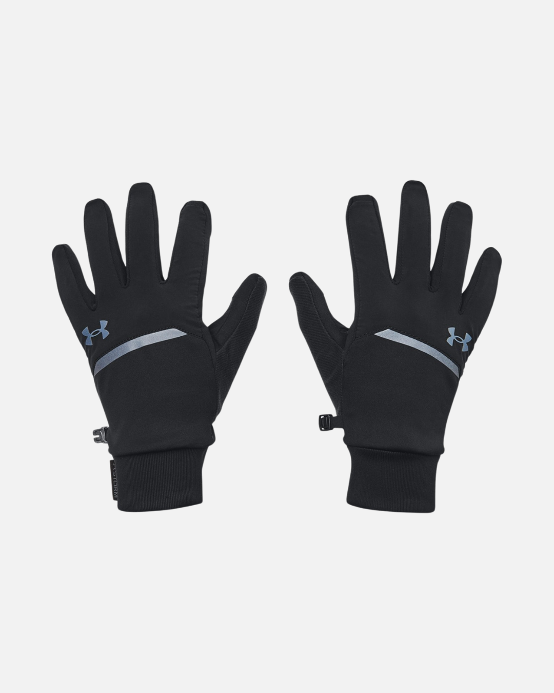 Gants UA Storm Fleece Run - Noir