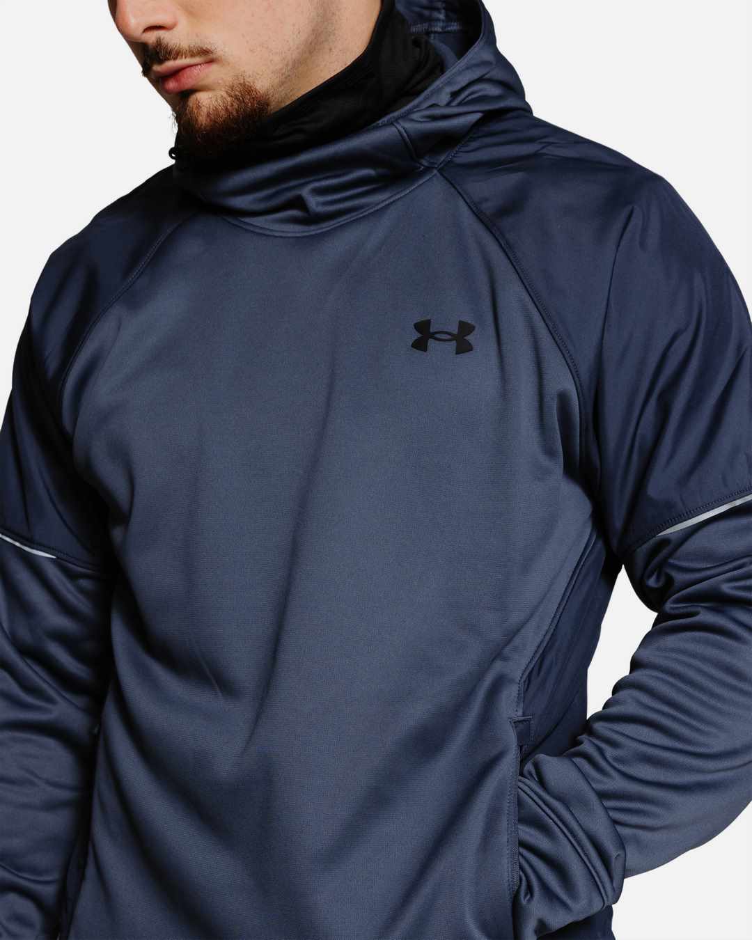 Top da allenamento con passamontagna Under Armour Storm - grigio
