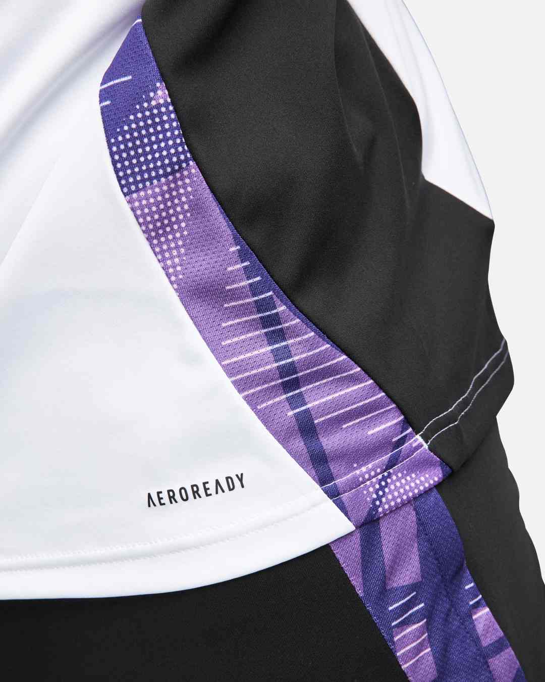 Haut d'entrainement Allemagne 2024 - Blanc/Noir/Violet