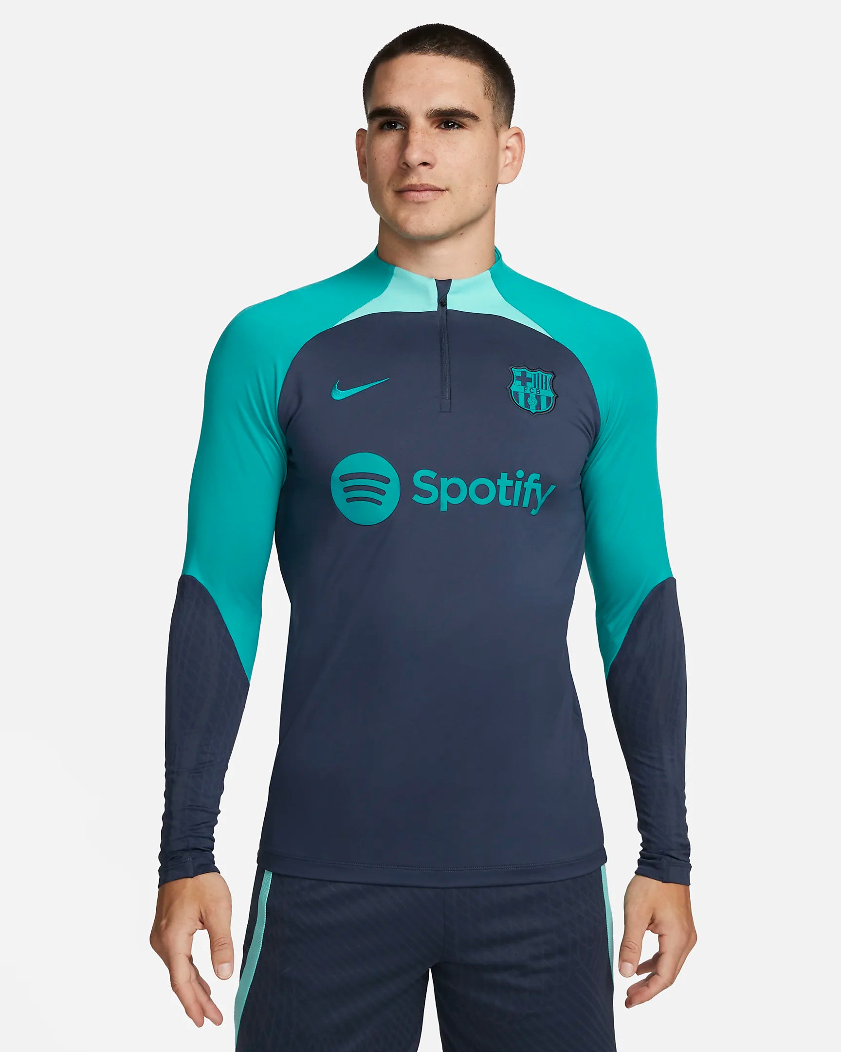 Haut d'entraînement FC Barcelone 2023/2024 - Bleu