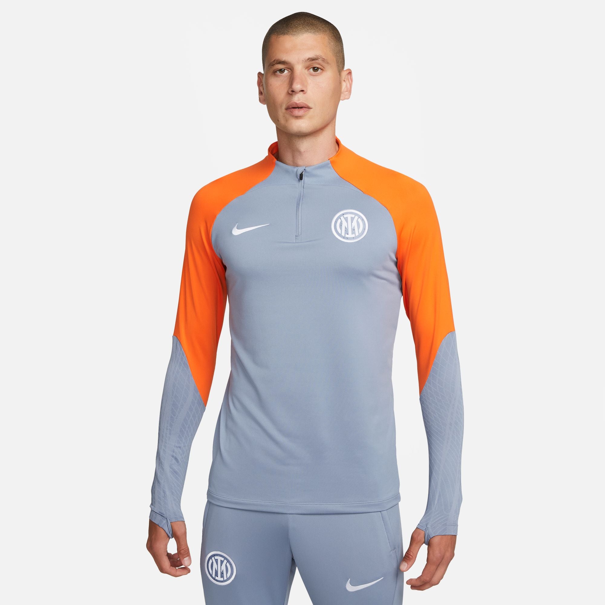 Haut d'entrainement Inter Milan 2023/2024 - Gris/Orange