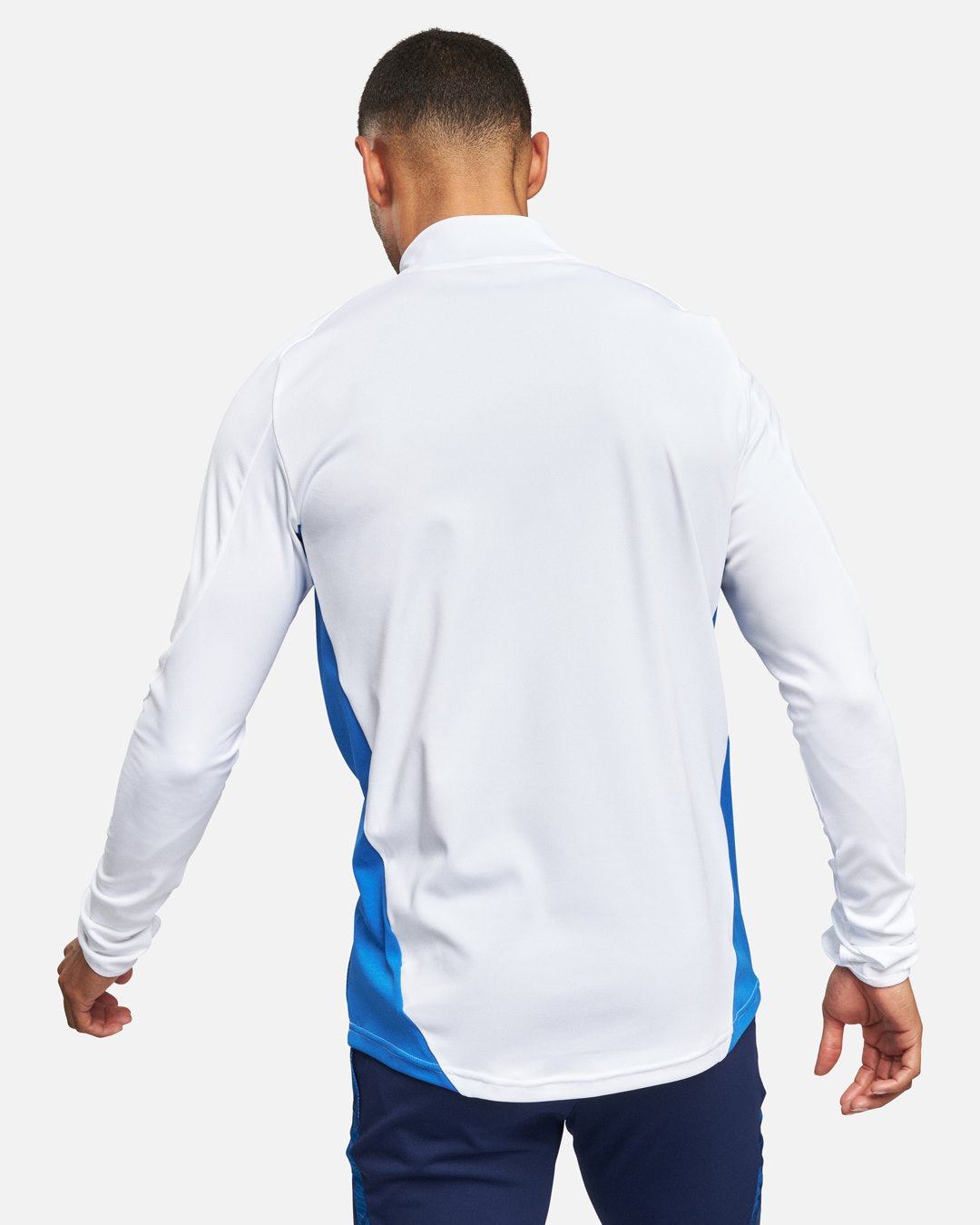 Camiseta de entrenamiento Italia 2024 blanco/azul