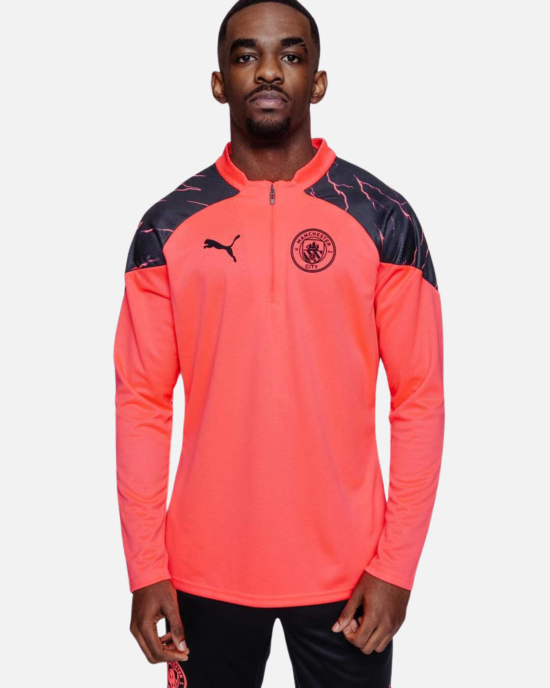 Maglia da allenamento del Manchester City - Rosa/Nero