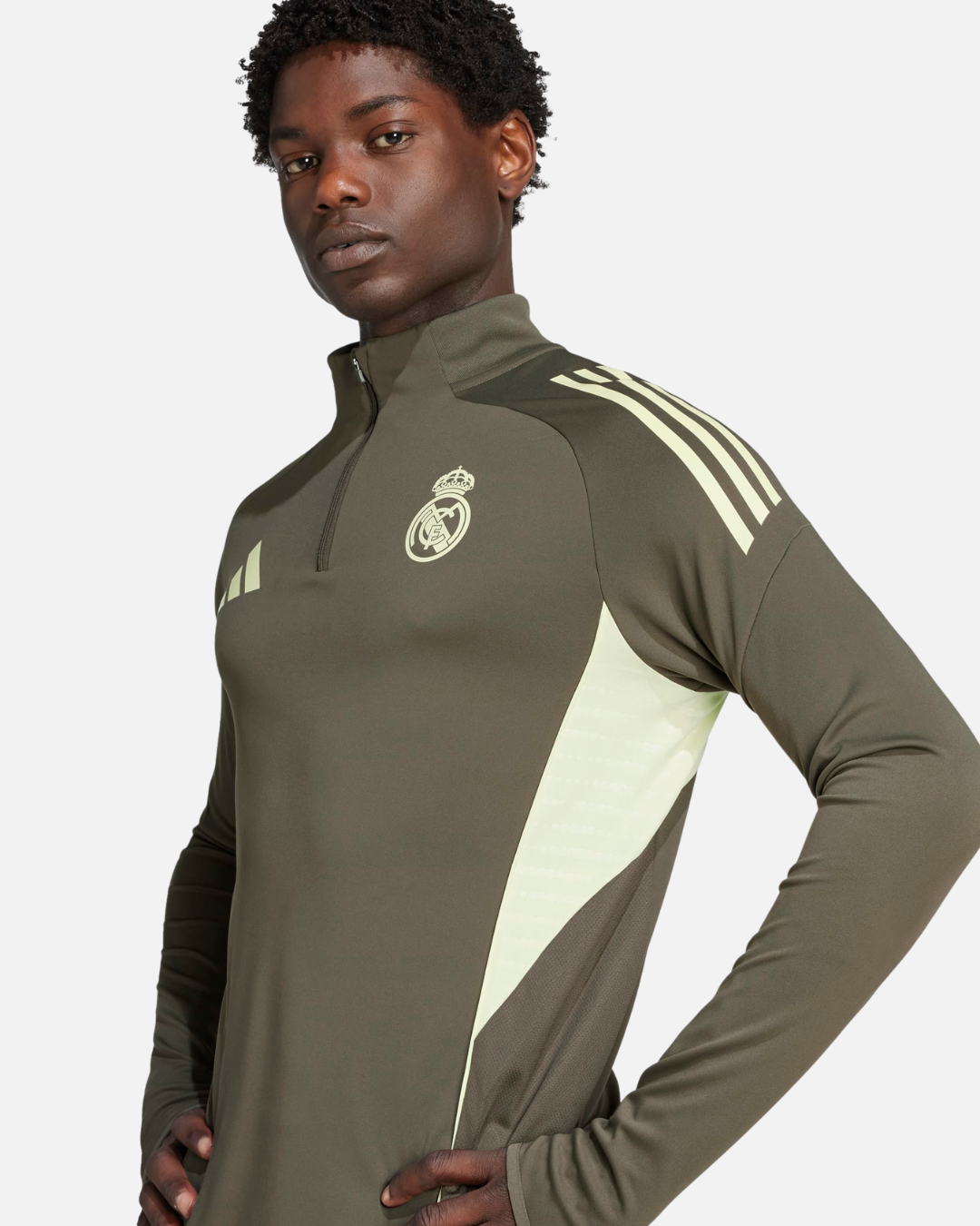 Haut d'entrainement Real Madrid 2025/2026 - Kaki