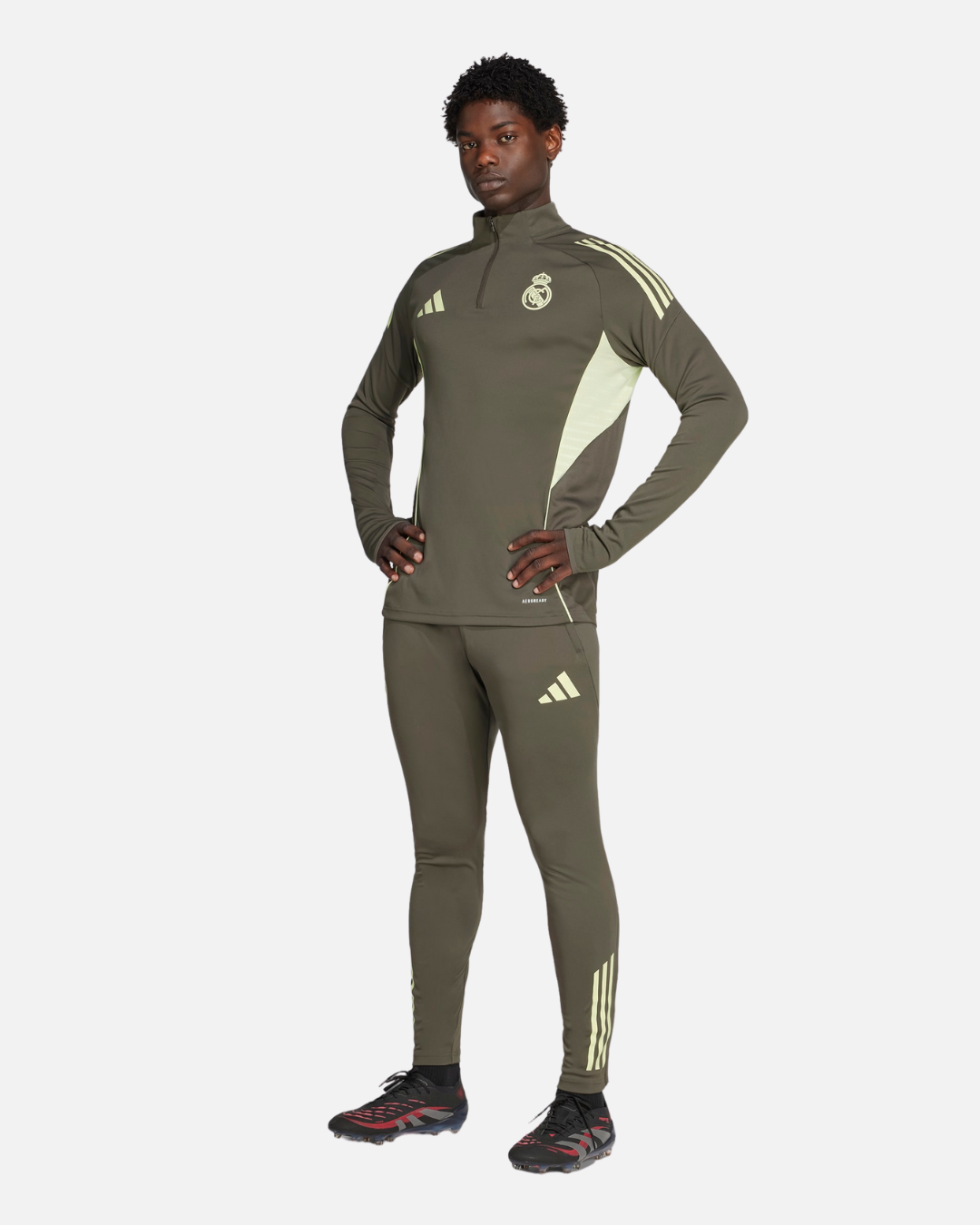 Haut d'entrainement Real Madrid 2025/2026 - Kaki