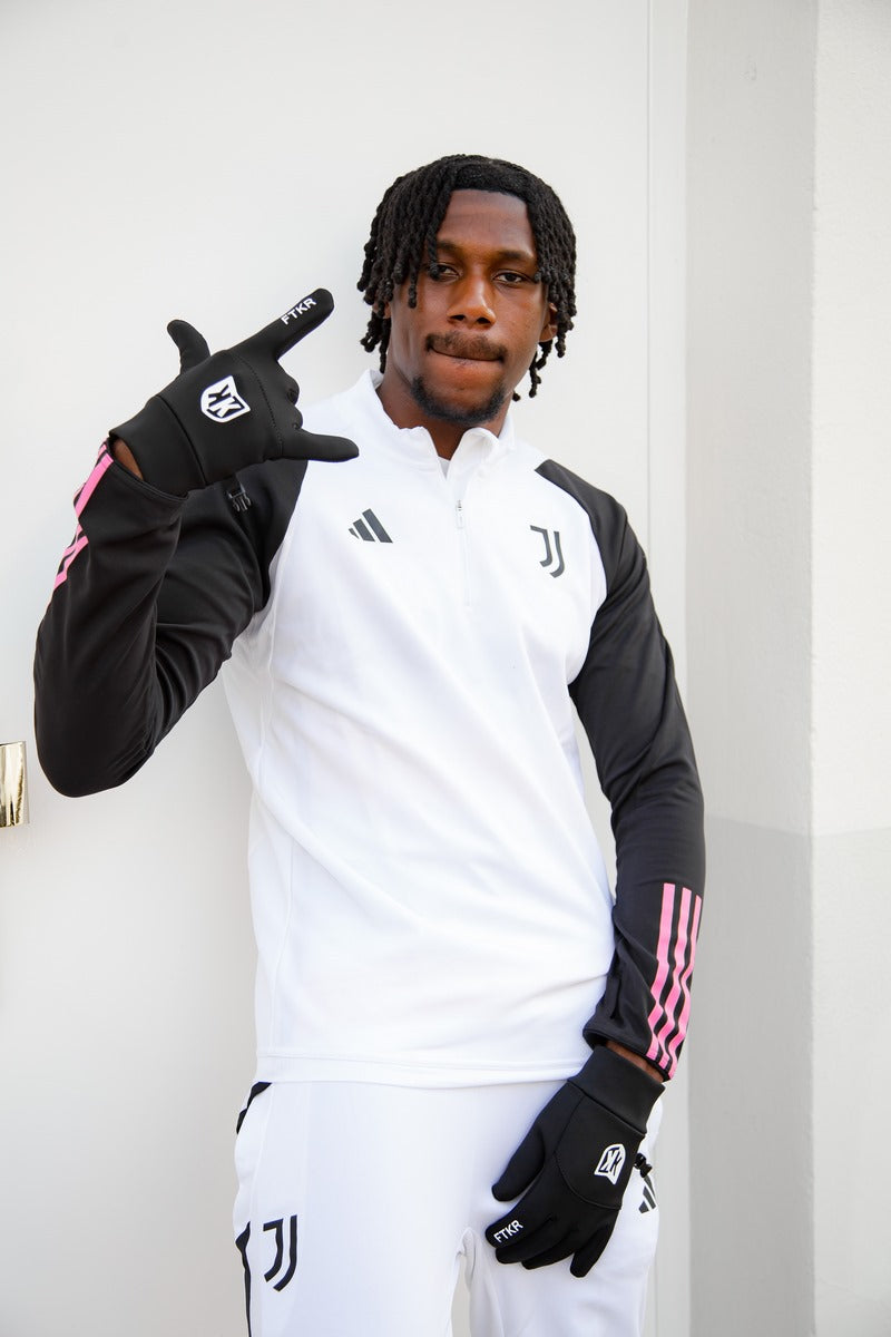 Haut d'entrainement Juventus 2023/2024 - Blanc/Noir/Rose