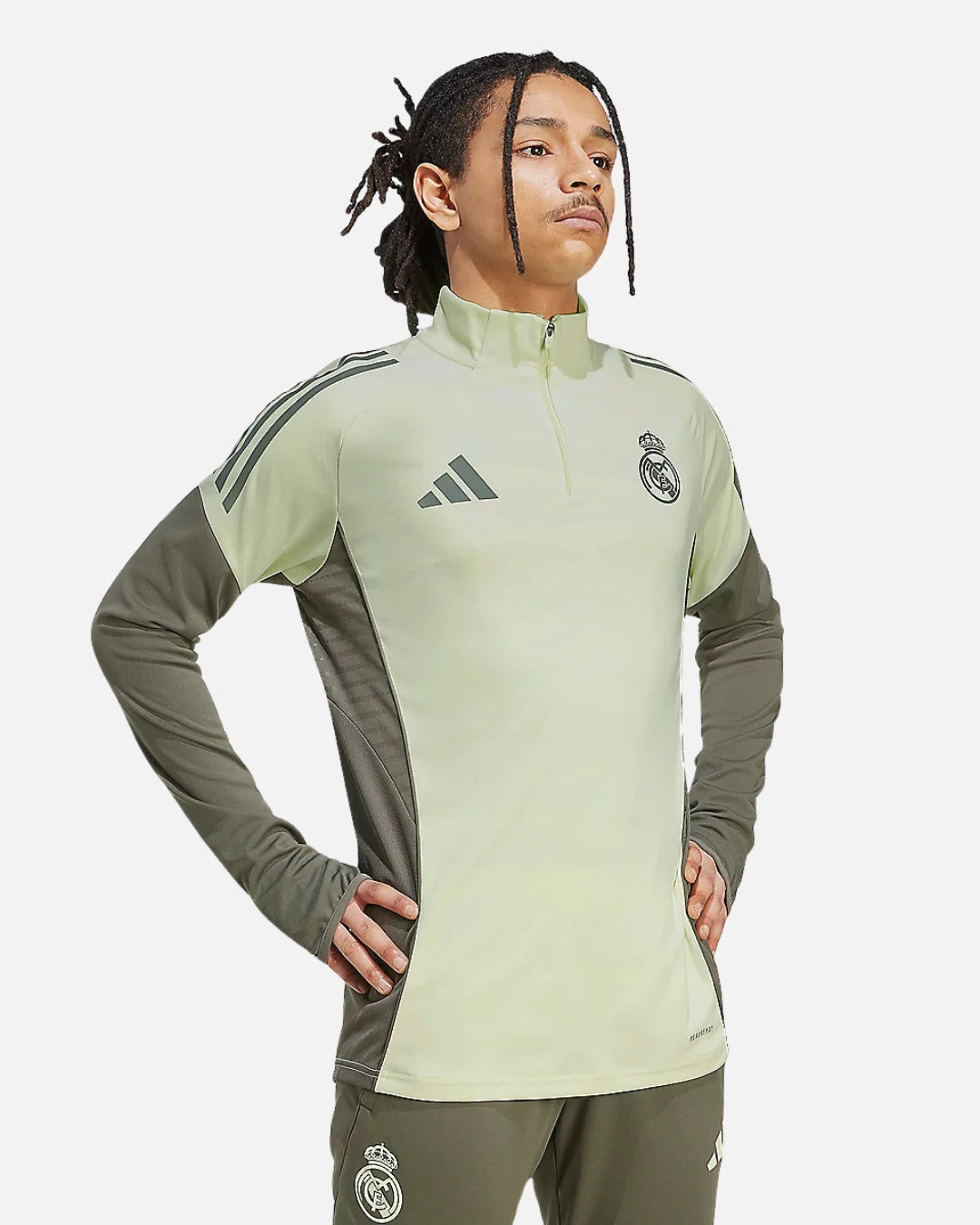 Haut d'entraînement Real Madrid 2025/2026 - Vert