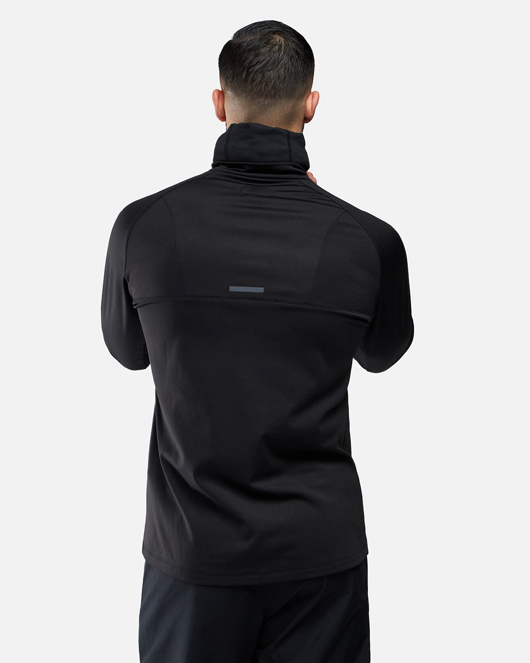 Haut FK Rocks 1/2 Zip Integrated Cagoule - Black