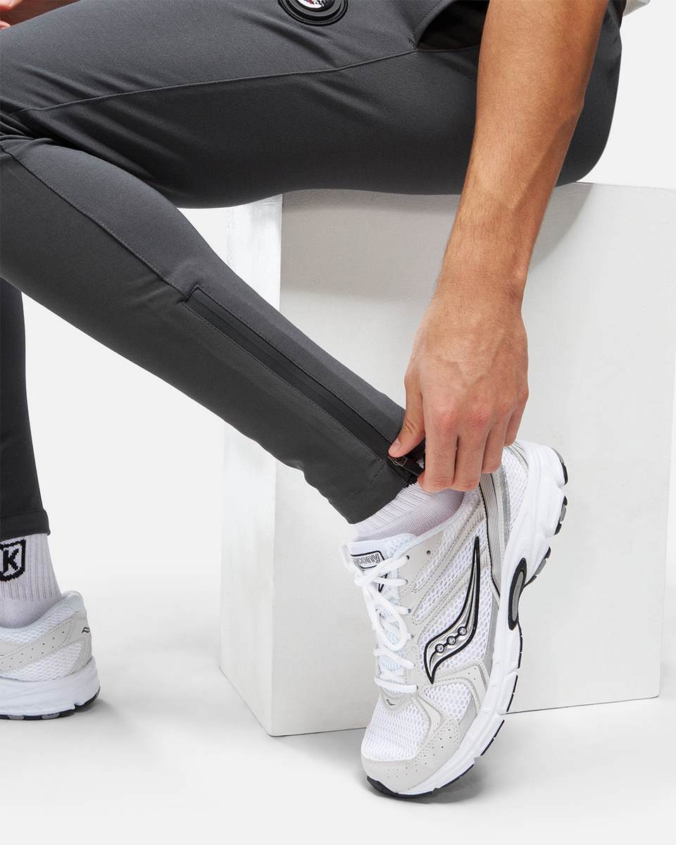 Pantalon jogging Helvetica Beta - Gris
