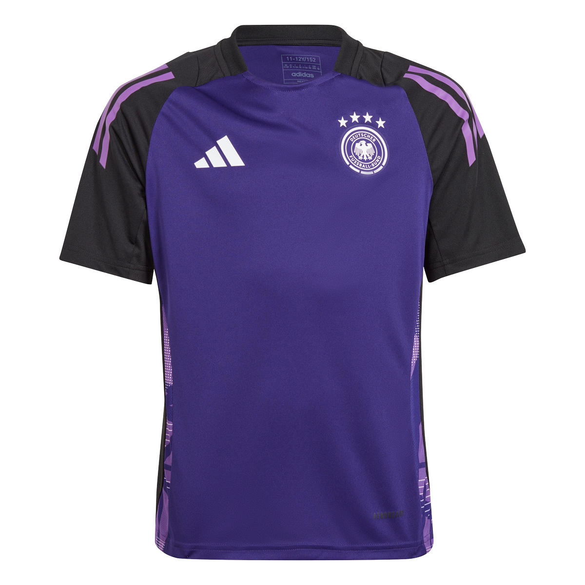 Maillot d'entrainement Allemagne Junior 2024 - Violet/Noir