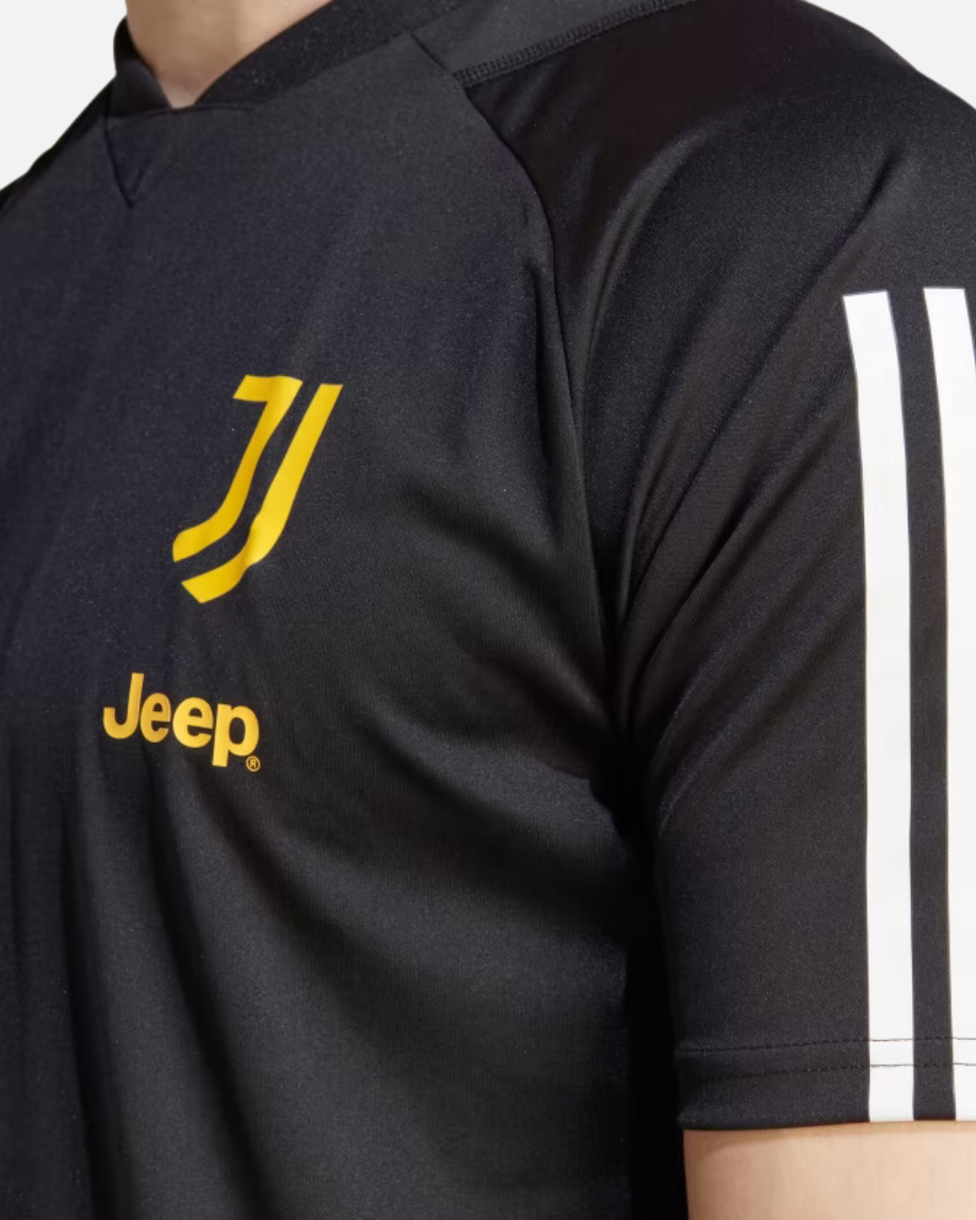 Camiseta de entrenamiento Juventus 2023/2024 - Negro/Amarillo/Blanco