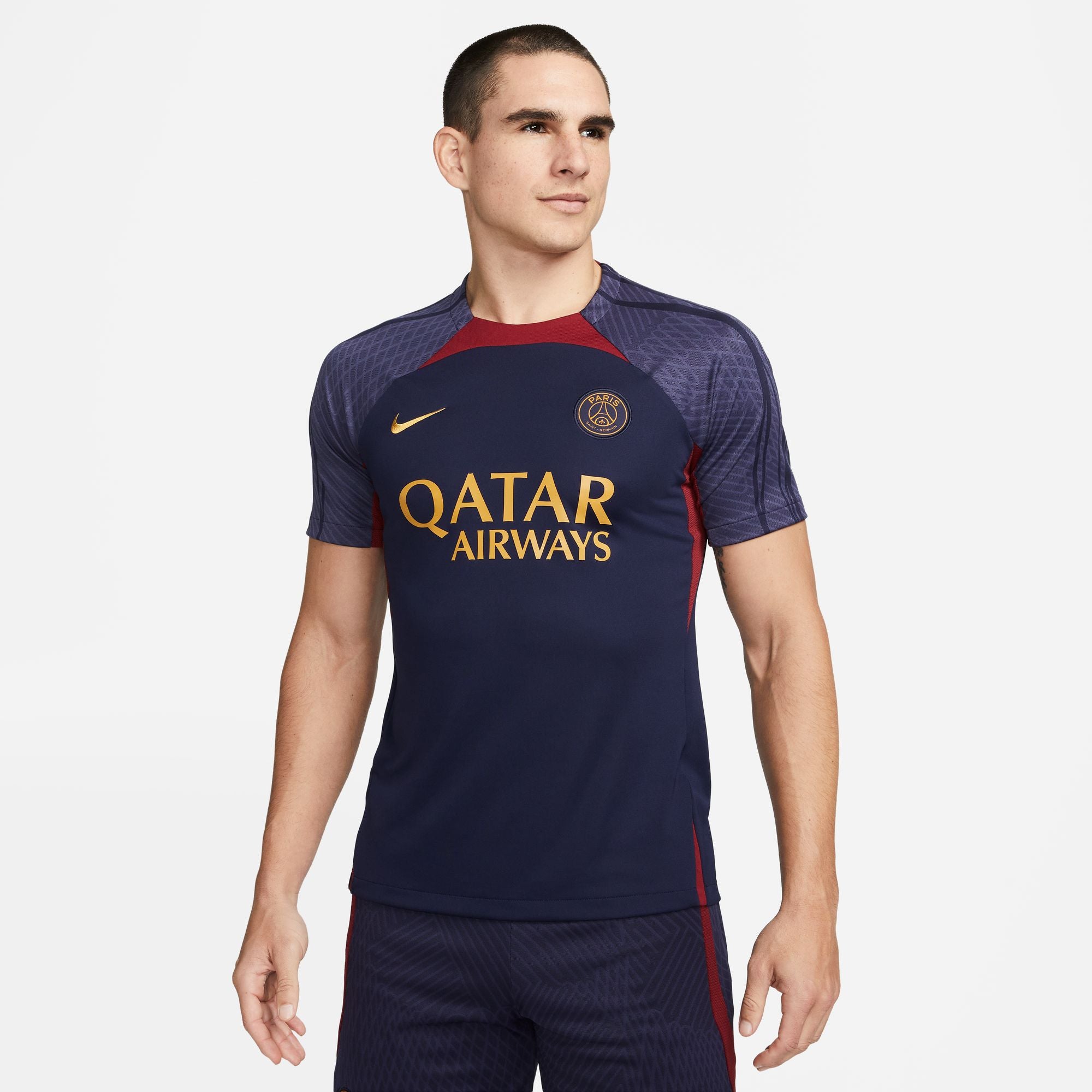 Maillot d'entrainement PSG 2023/2024 - Bleu/Or