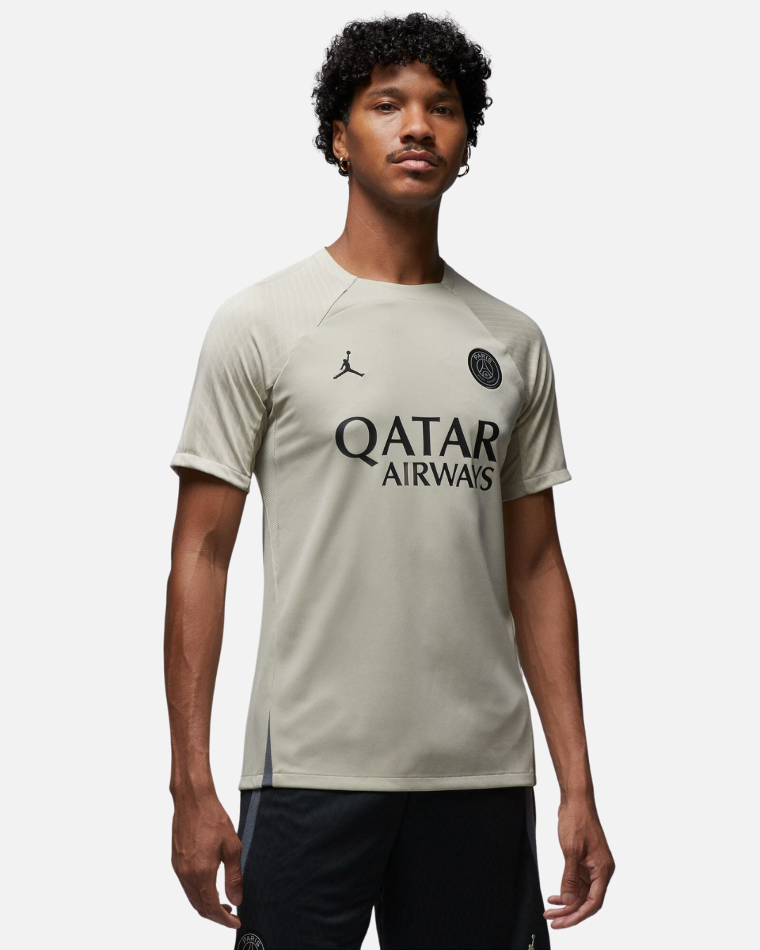 Maillot d'entrainement PSG X Jordan 2023/2024 - Beige/Noir