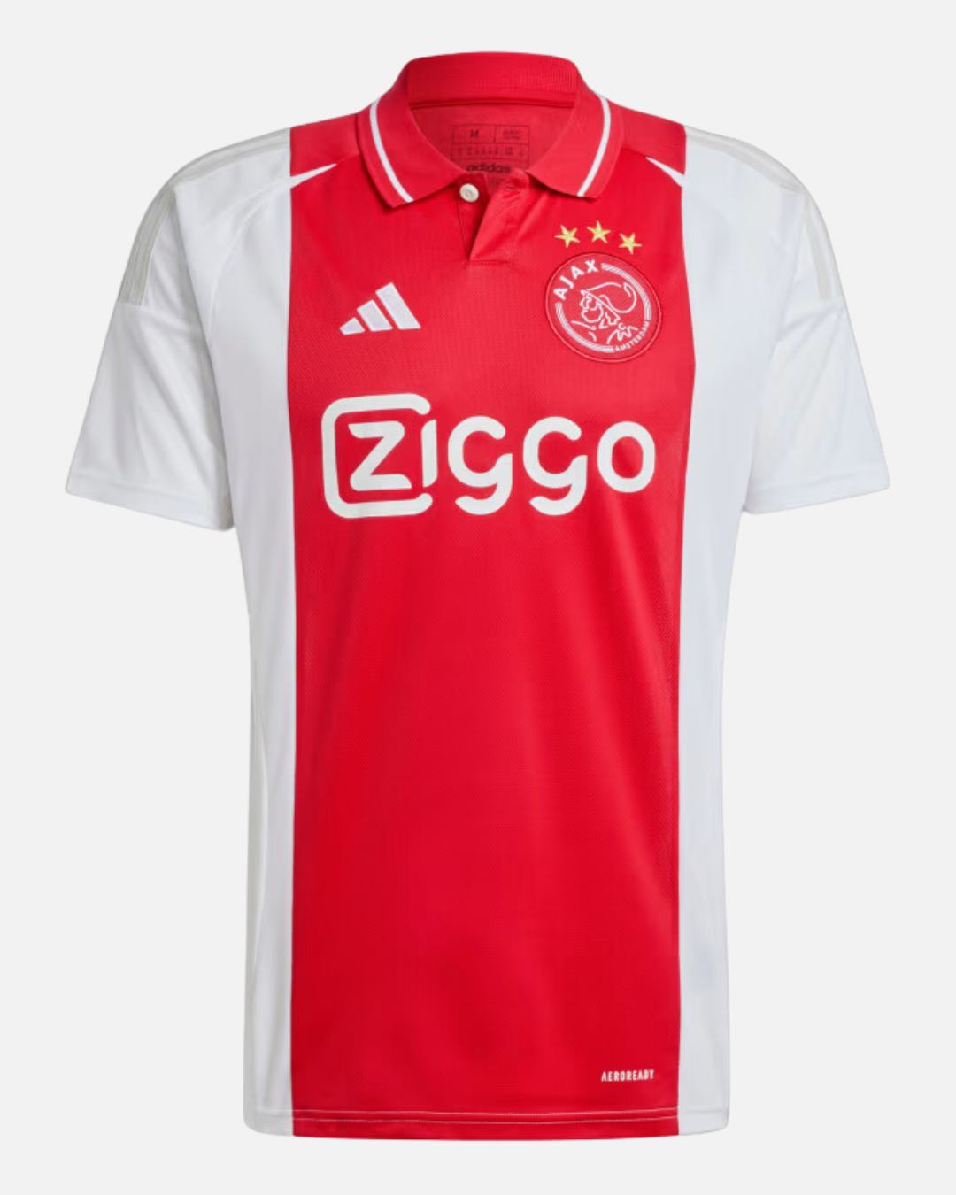 Camiseta Ajax Amsterdam Primera Equipación 2024/2025 - Rojo/Blanco