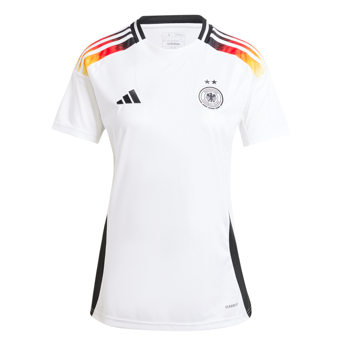 Maglia Home Germania Donna 2024 - Bianco/Nero