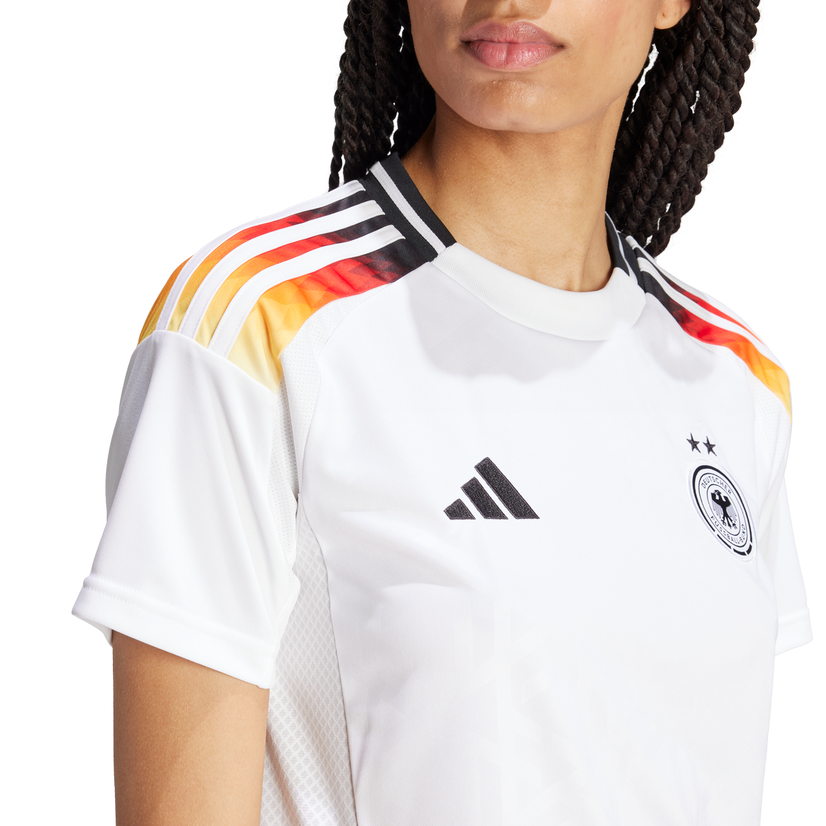 Maglia Home Germania Donna 2024 - Bianco/Nero