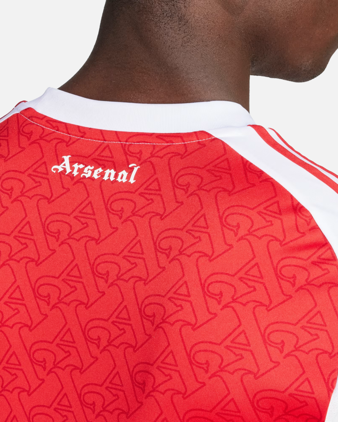 Maglia Home Arsenal 2025/2026 - Rosso/Bianco