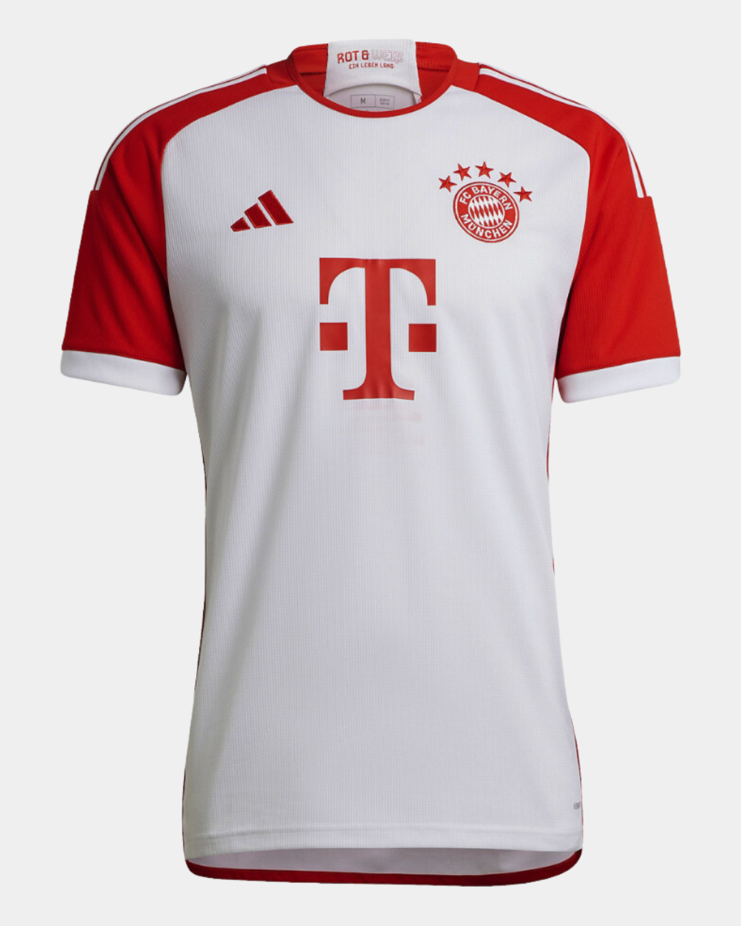 Maillot Domicile Bayern Munich 2023/2024 - Blanc/Rouge