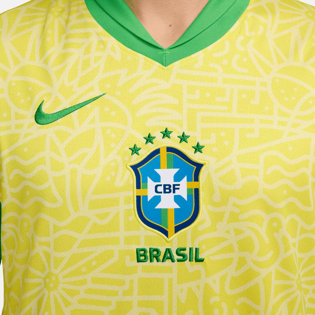 Maillot Domicile Brésil 2024 - Jaune