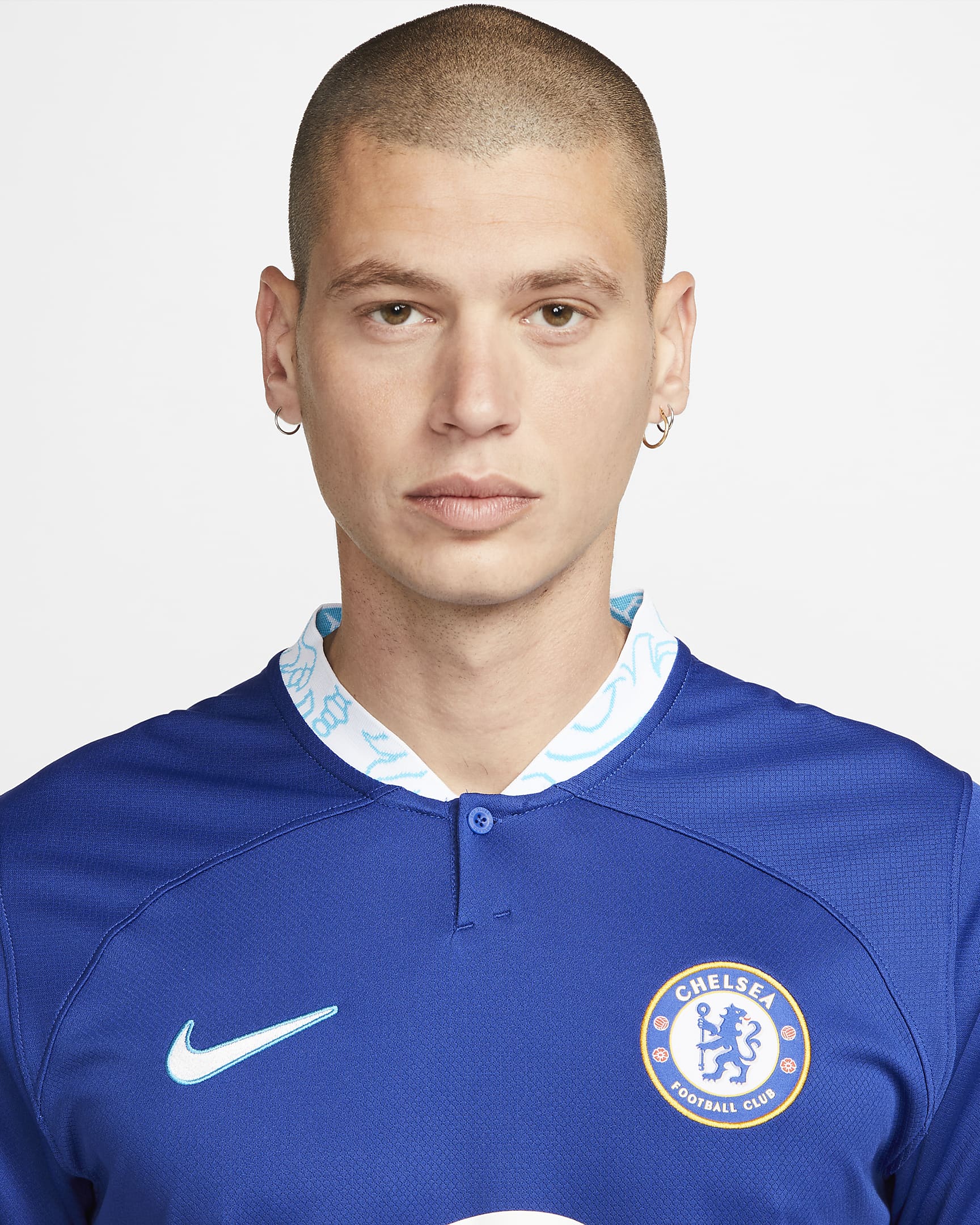 Maillot domicile Chelsea - Bleu/Blanc