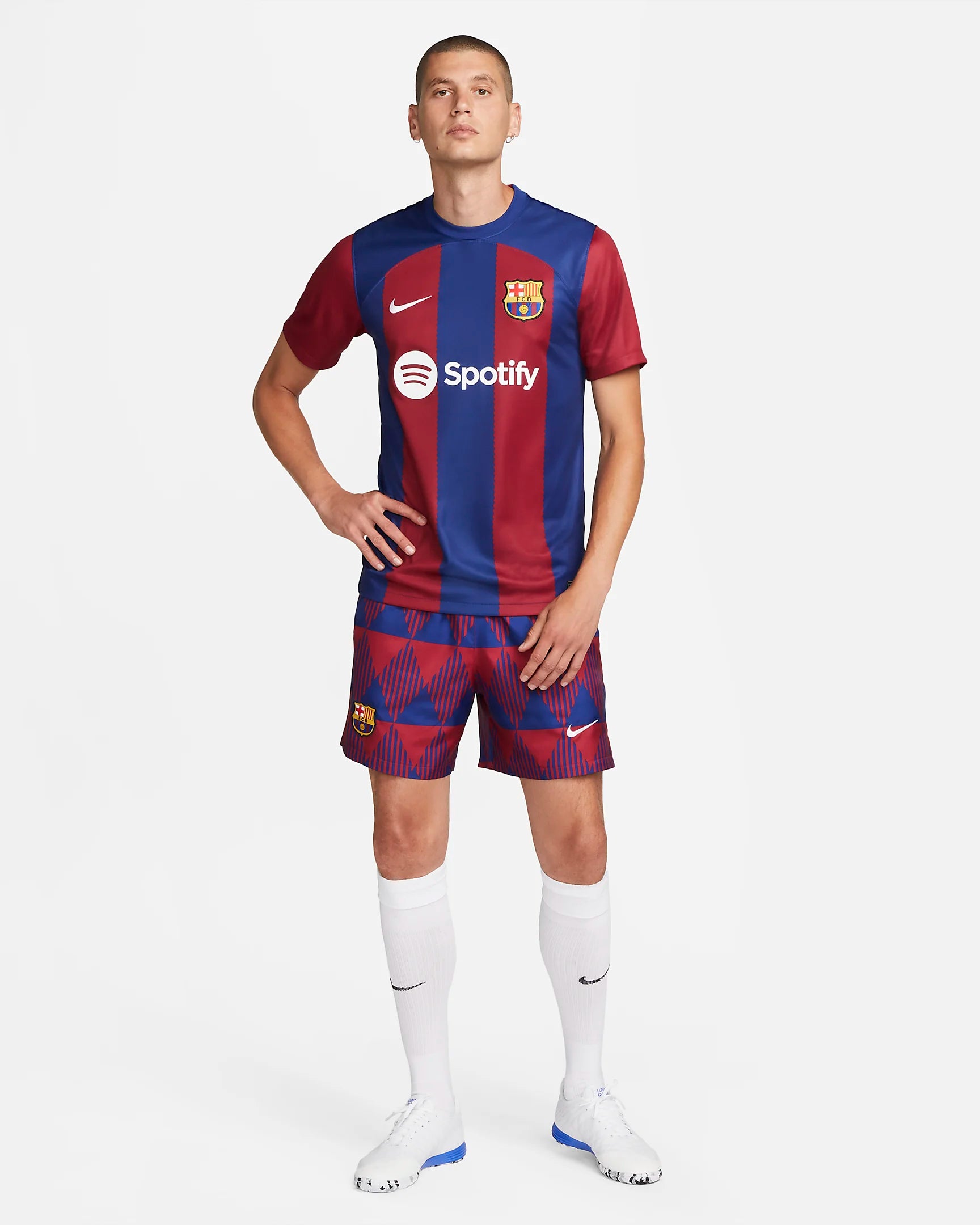 Maglia FC Barcelona Home 2023/2024 - Blu/Rosso