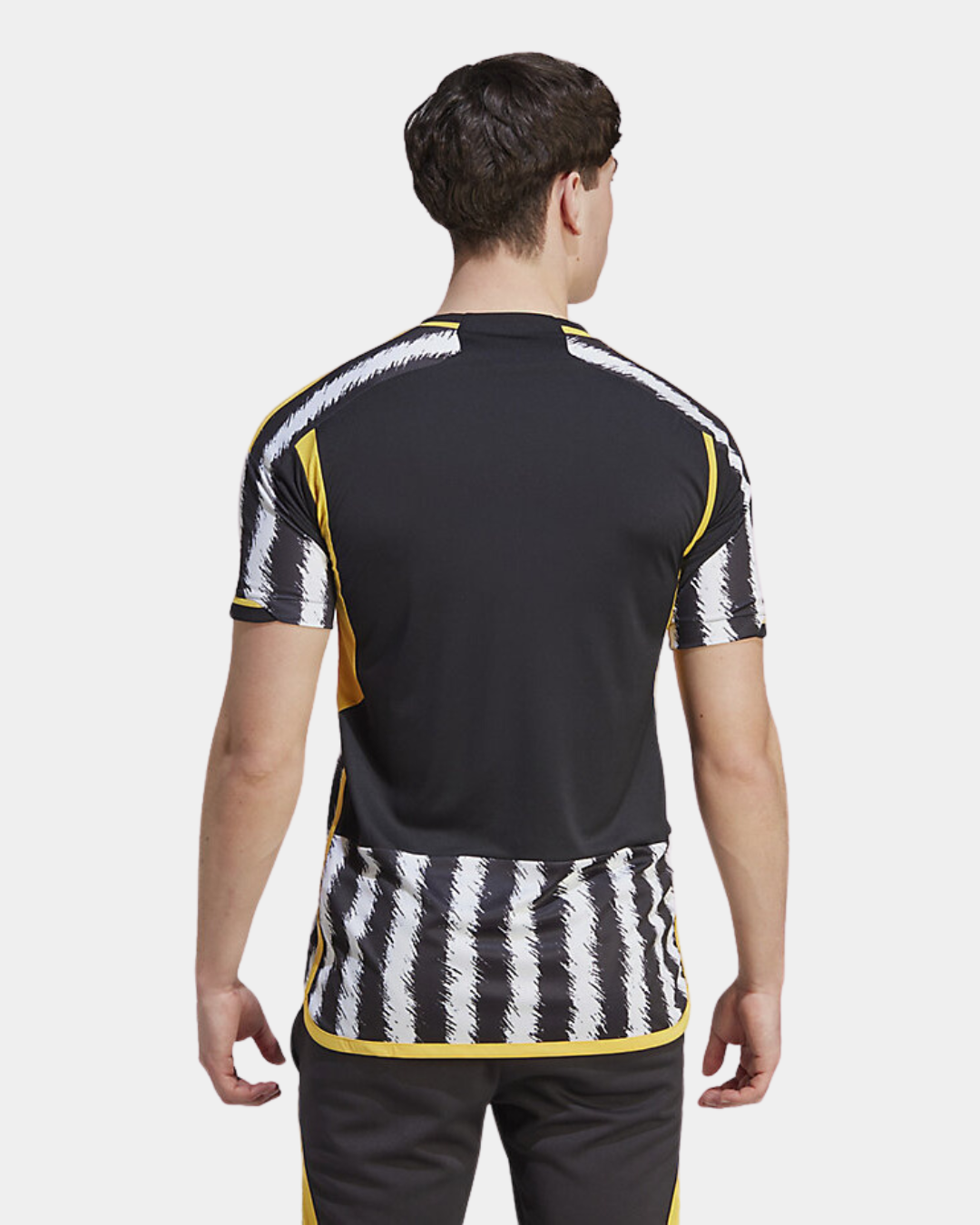 Maillot Domicile Juventus 2023/2024 - Noir/Blanc/Jaune