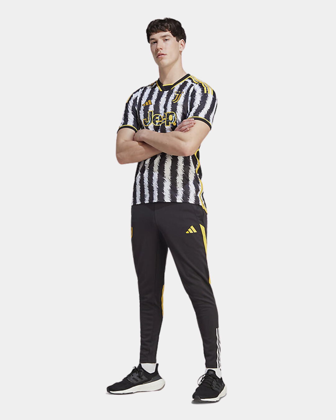 Maglia Home Juventus - Nero/Bianco/Giallo