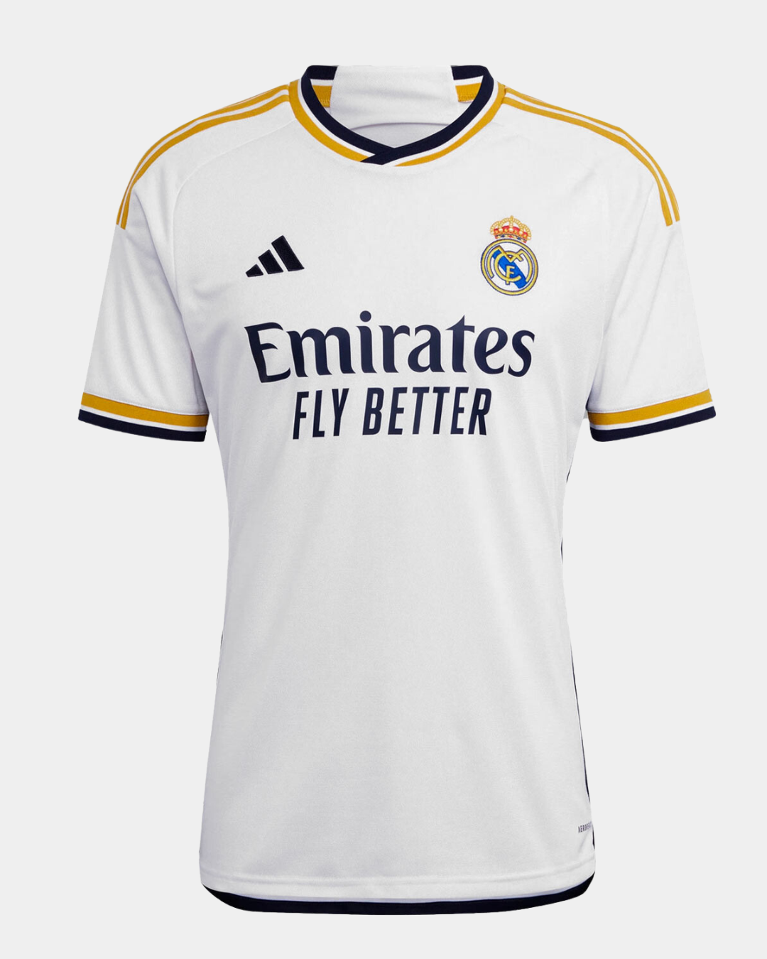 Real Madrid Home Jersey 2023/2024 - White/Blue/Orange – Footkorner