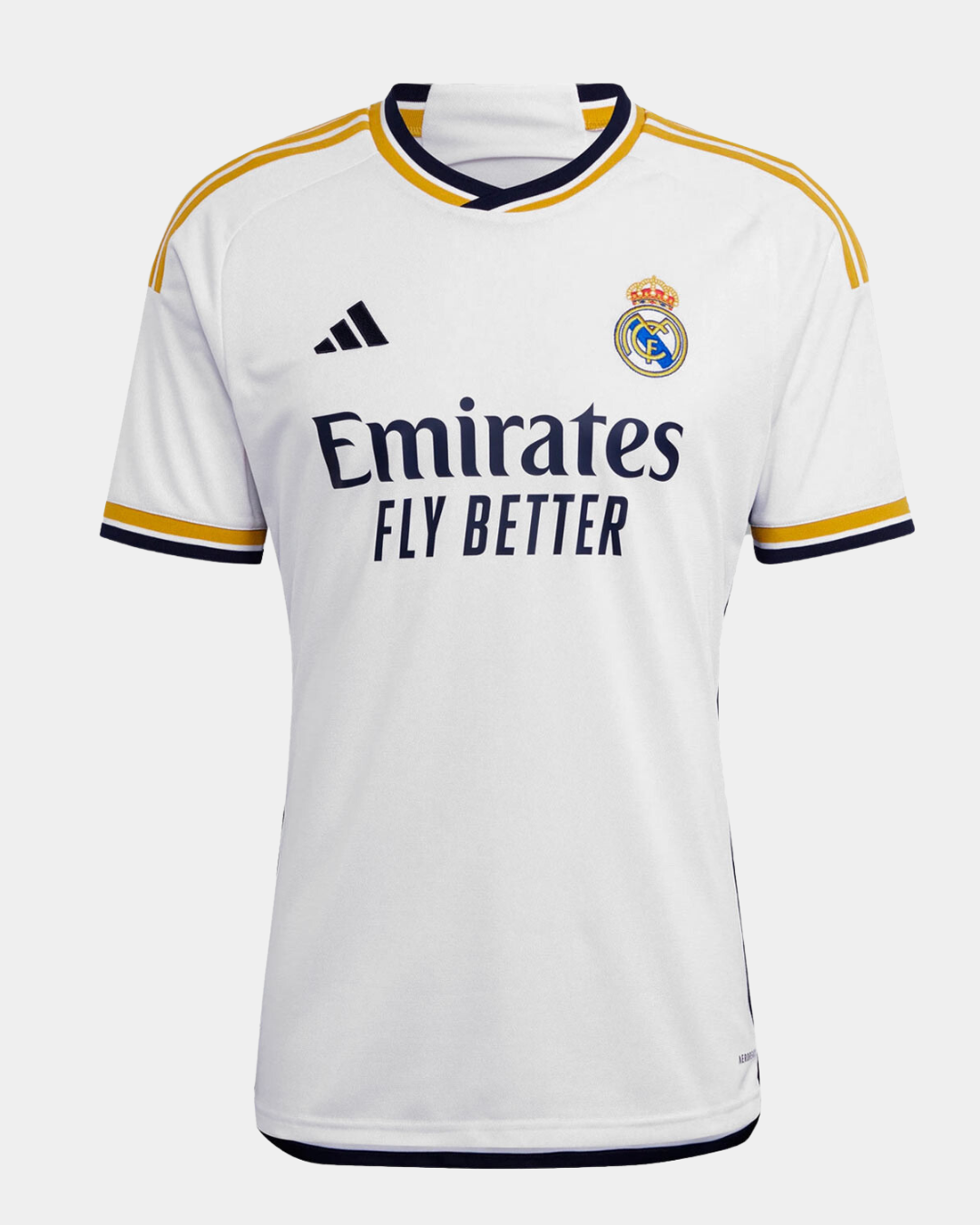 Maillot Domicile Real Madrid 2023/2024 - Blanc/Bleu/Orange