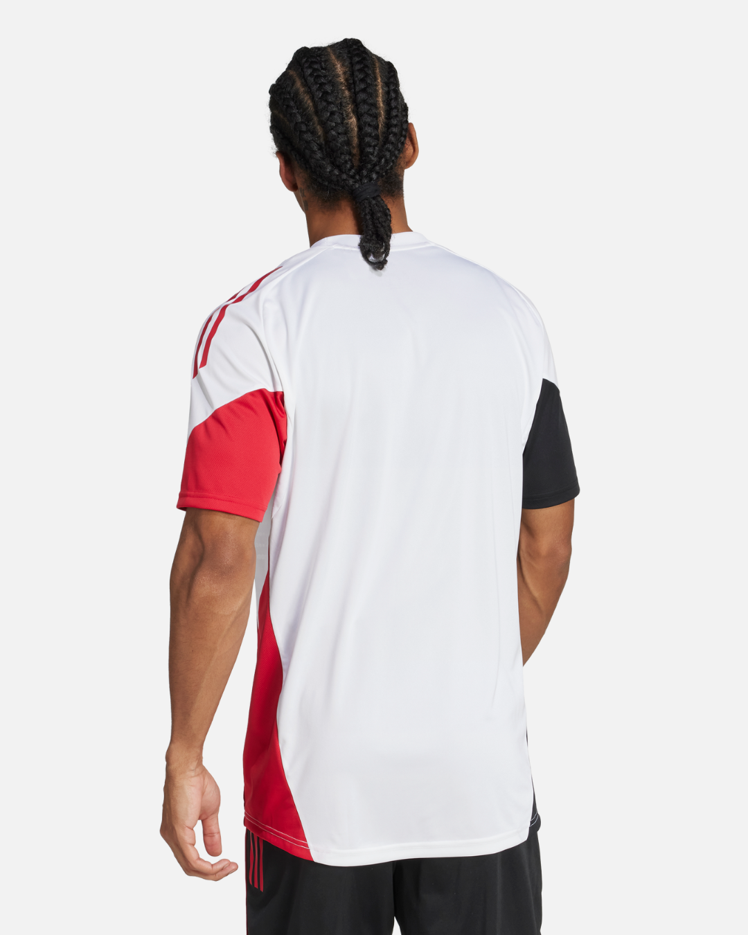 Maglia da allenamento Ajax Amsterdam 2025/2026 - Bianco/Nero/Rosso