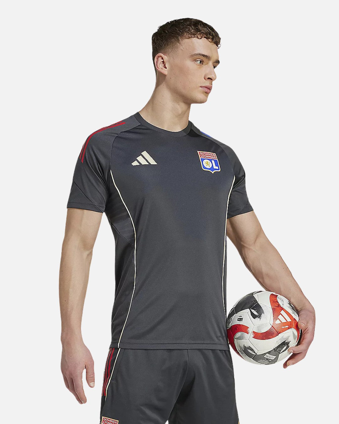 Maillot d'entraînement Olympique Lyonnais 2025/2026 - Gris