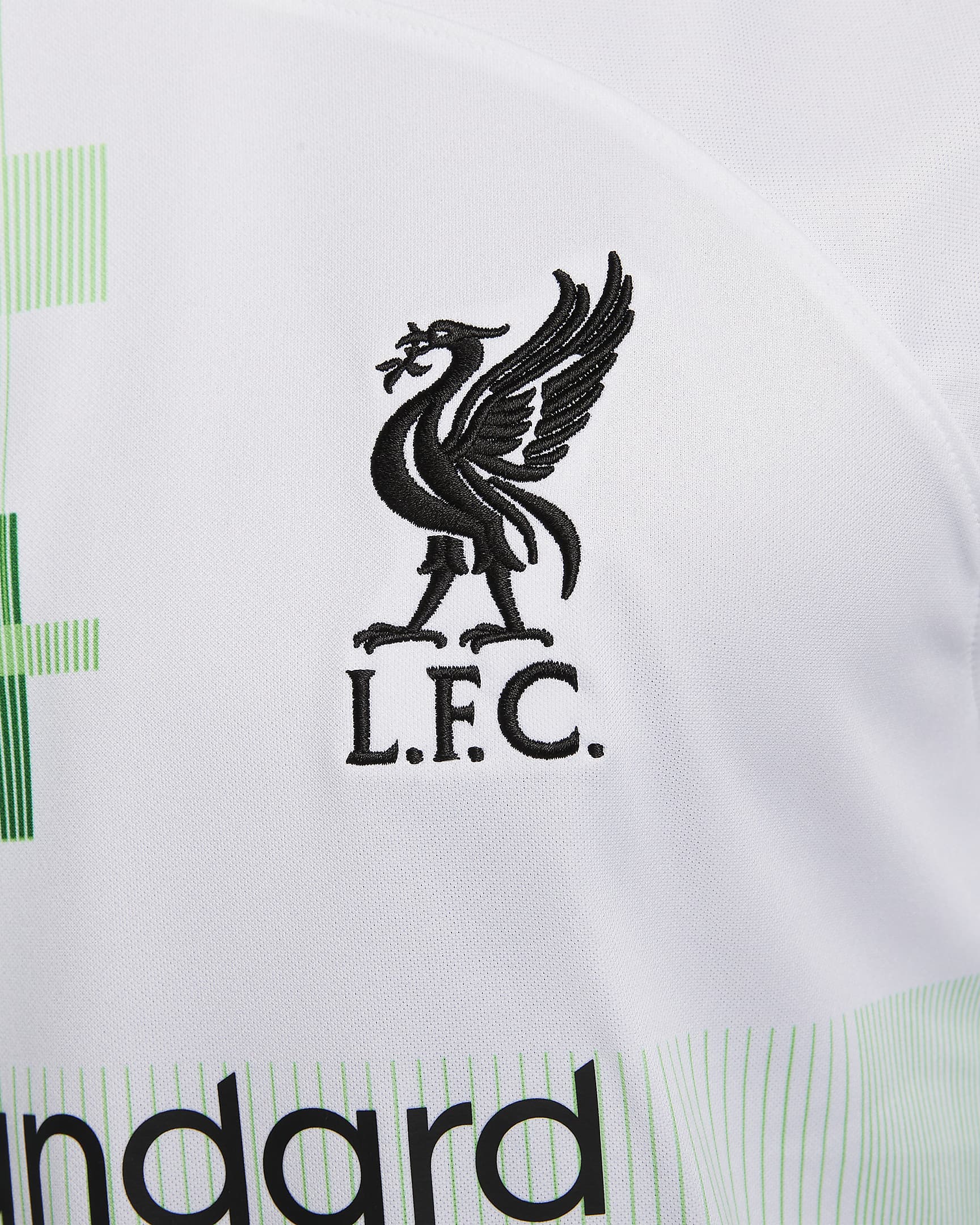 Maglia da trasferta del Liverpool - Bianco/Verde/Nero