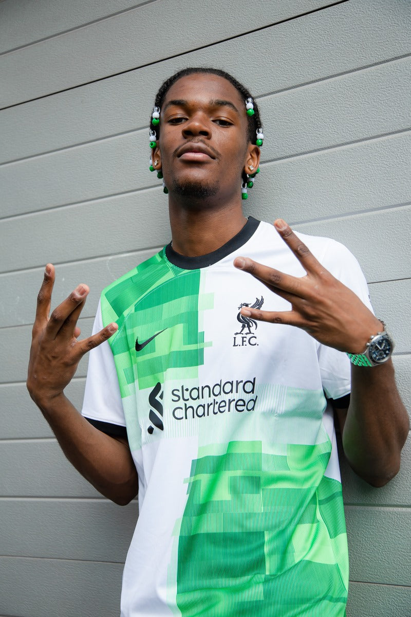 Maglia da trasferta del Liverpool - Bianco/Verde/Nero