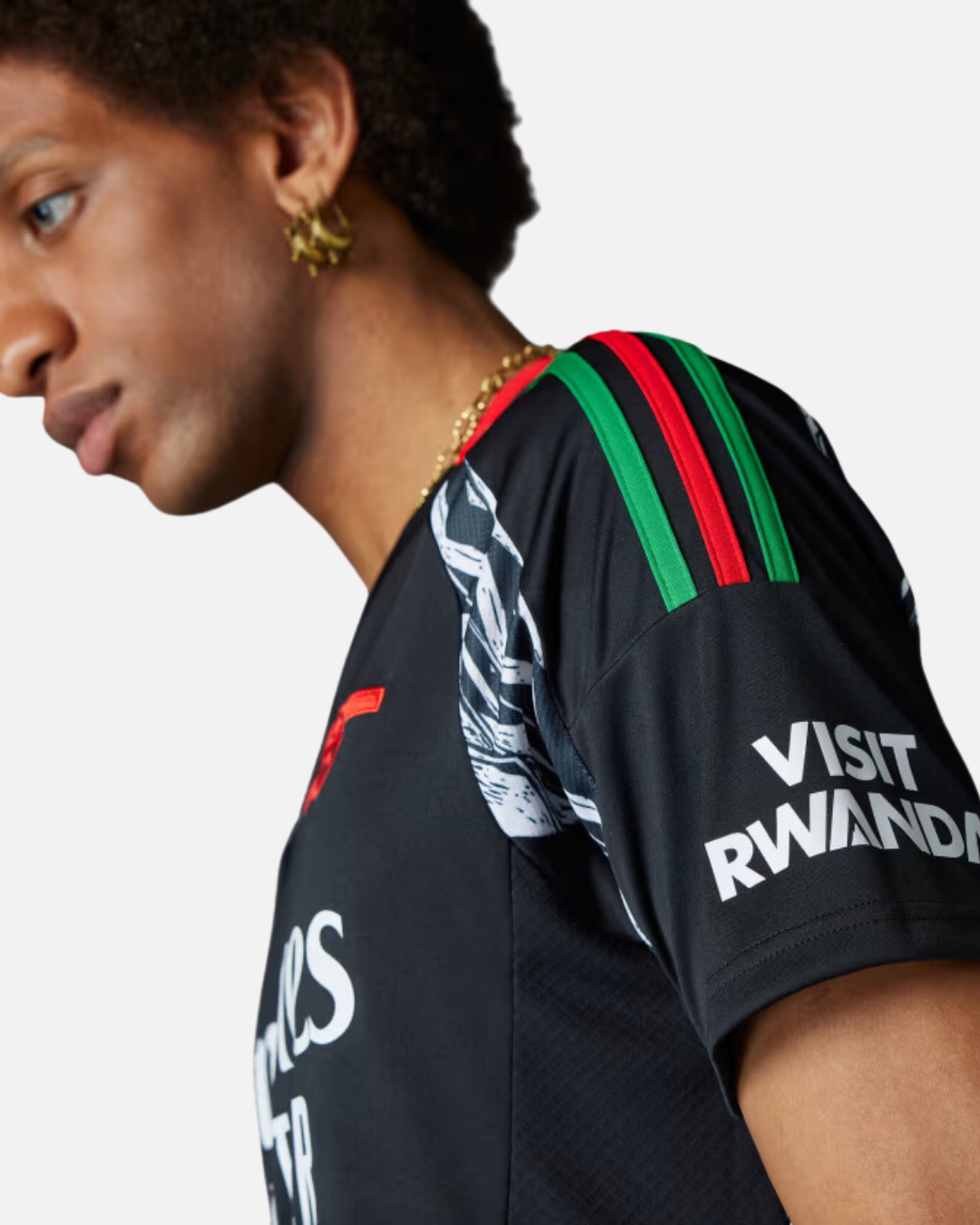 Arsenal Away Jersey 2024/2025 - Black/Green/Red