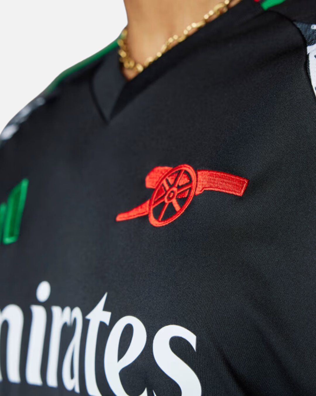 Arsenal Away Jersey 2024/2025 - Black/Green/Red