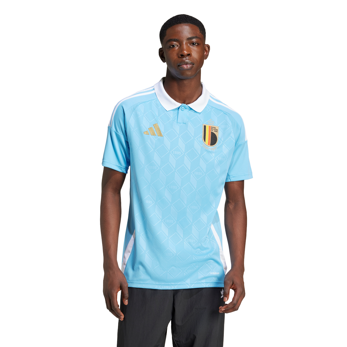 Maillot Extérieur Belgique 2024 - Bleu/Blanc