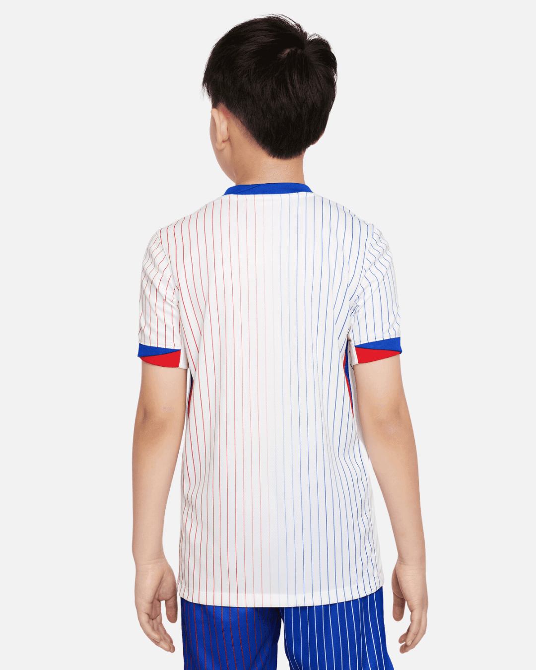 Maglia da trasferta della squadra francese juniores 2024 - Bianca/Blu/Rossa