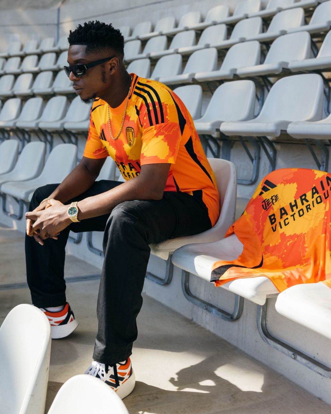Maillot Paris FC x Jefe - Orange/Noir
