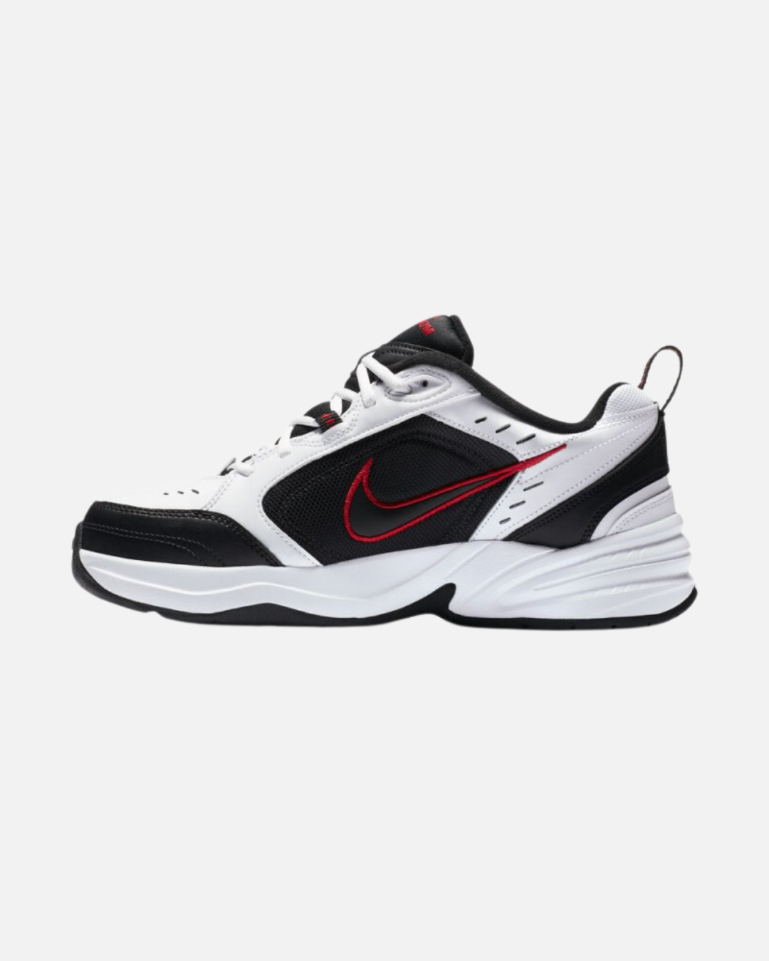 Nike Air Monarch IV - Blanc/Noir/Rouge