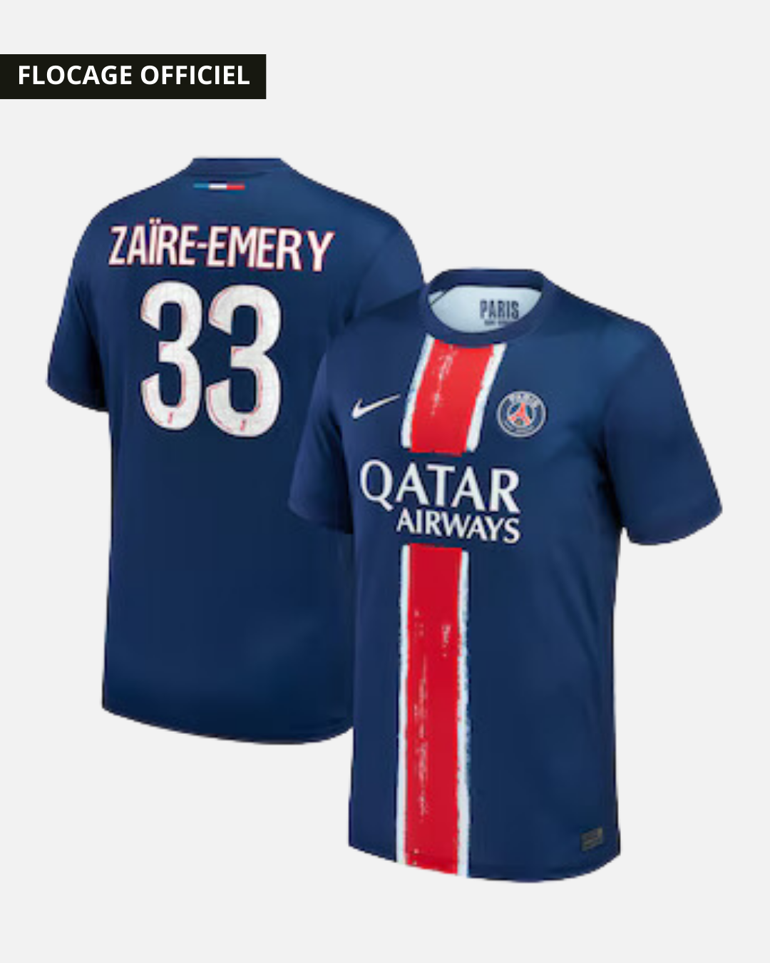 PSG Home Adult Jersey 2024 2025 Zaire Emery Footkorner
