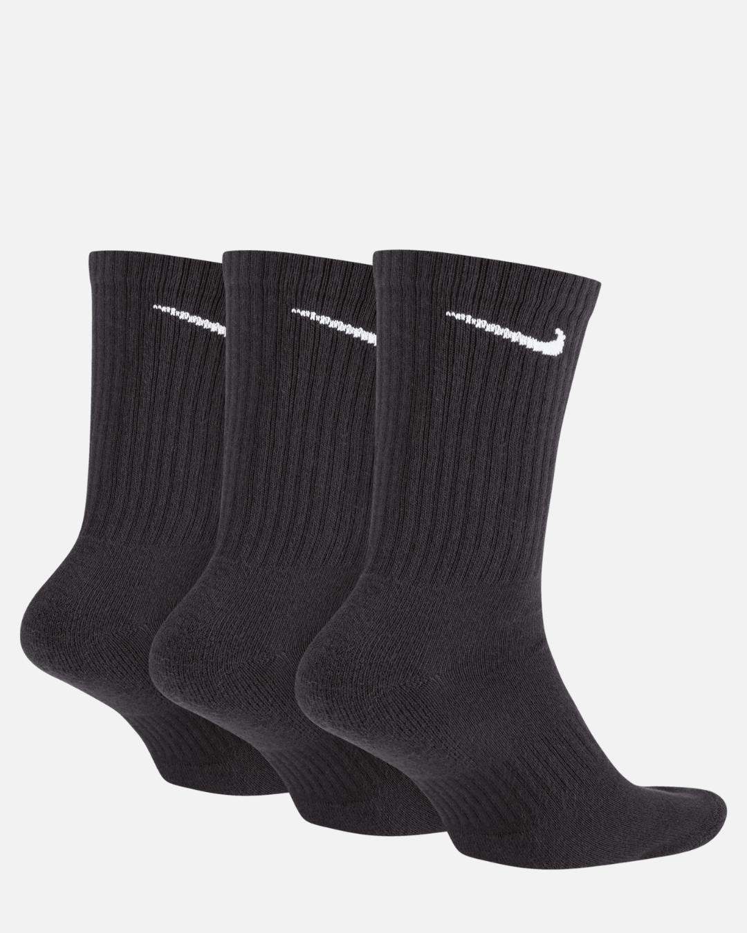 Pack de 3 pares de calcetines Nike Everyday - Negro