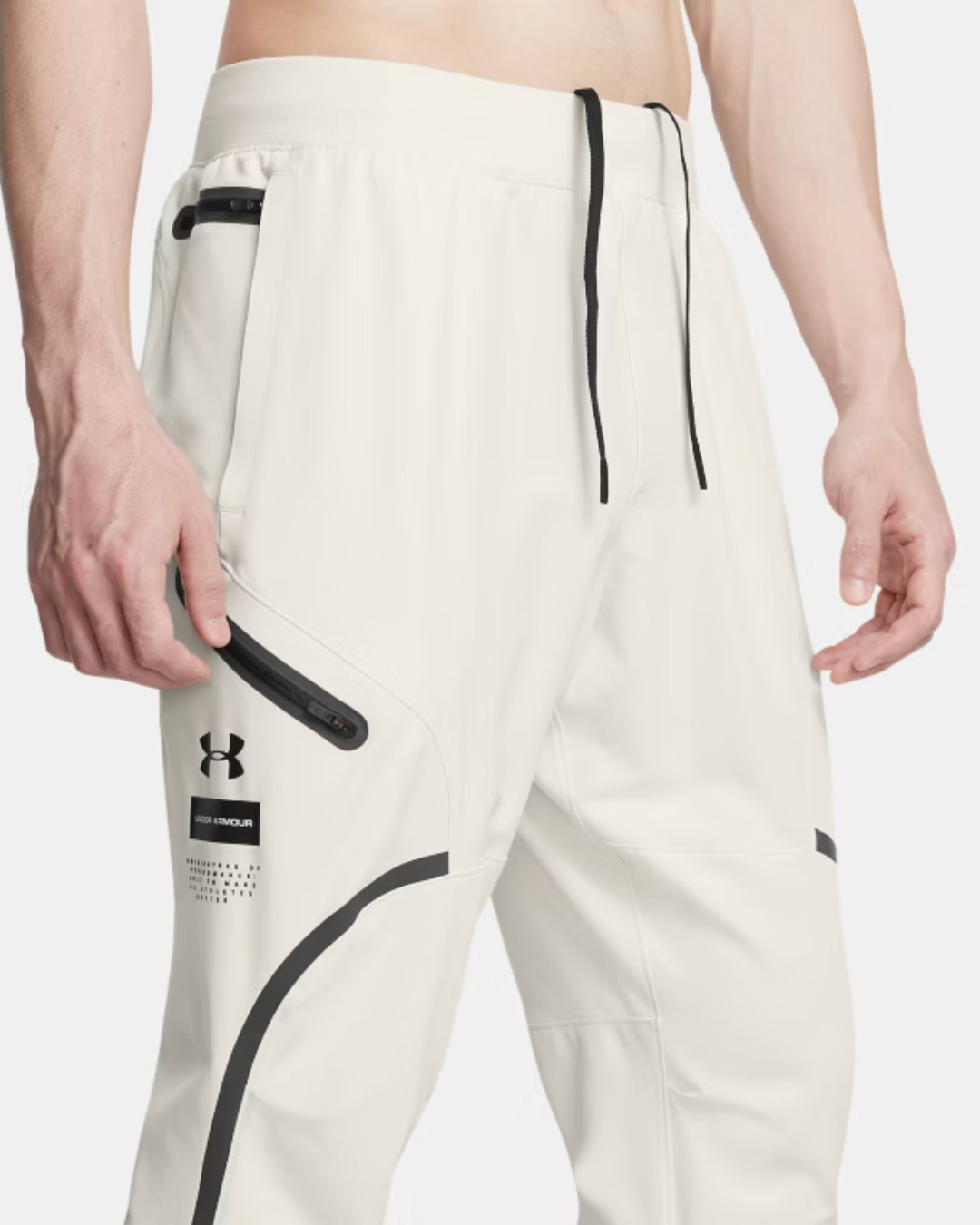 Pantalon cargo Under Armour Unstoppable - Blanc