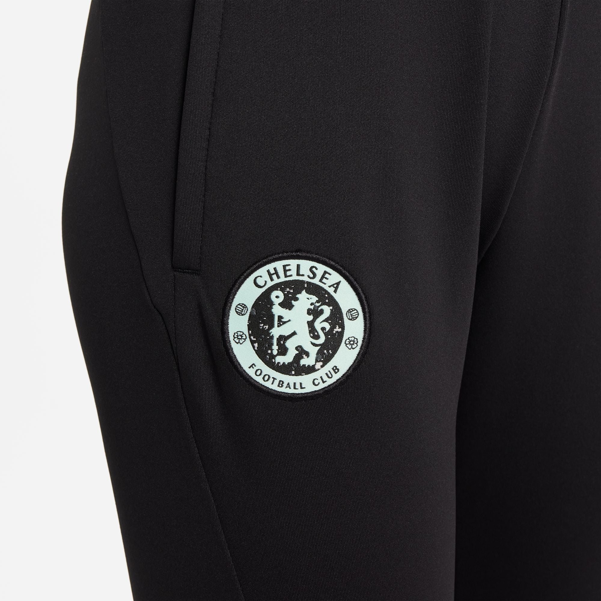 Chelsea Junior training pants 2023/2024 - Black/green