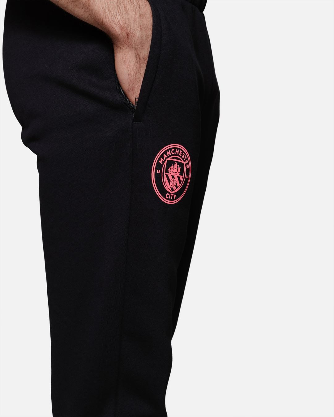 Pantalón de entrenamiento Manchester City - Negro/Azul/Rosa