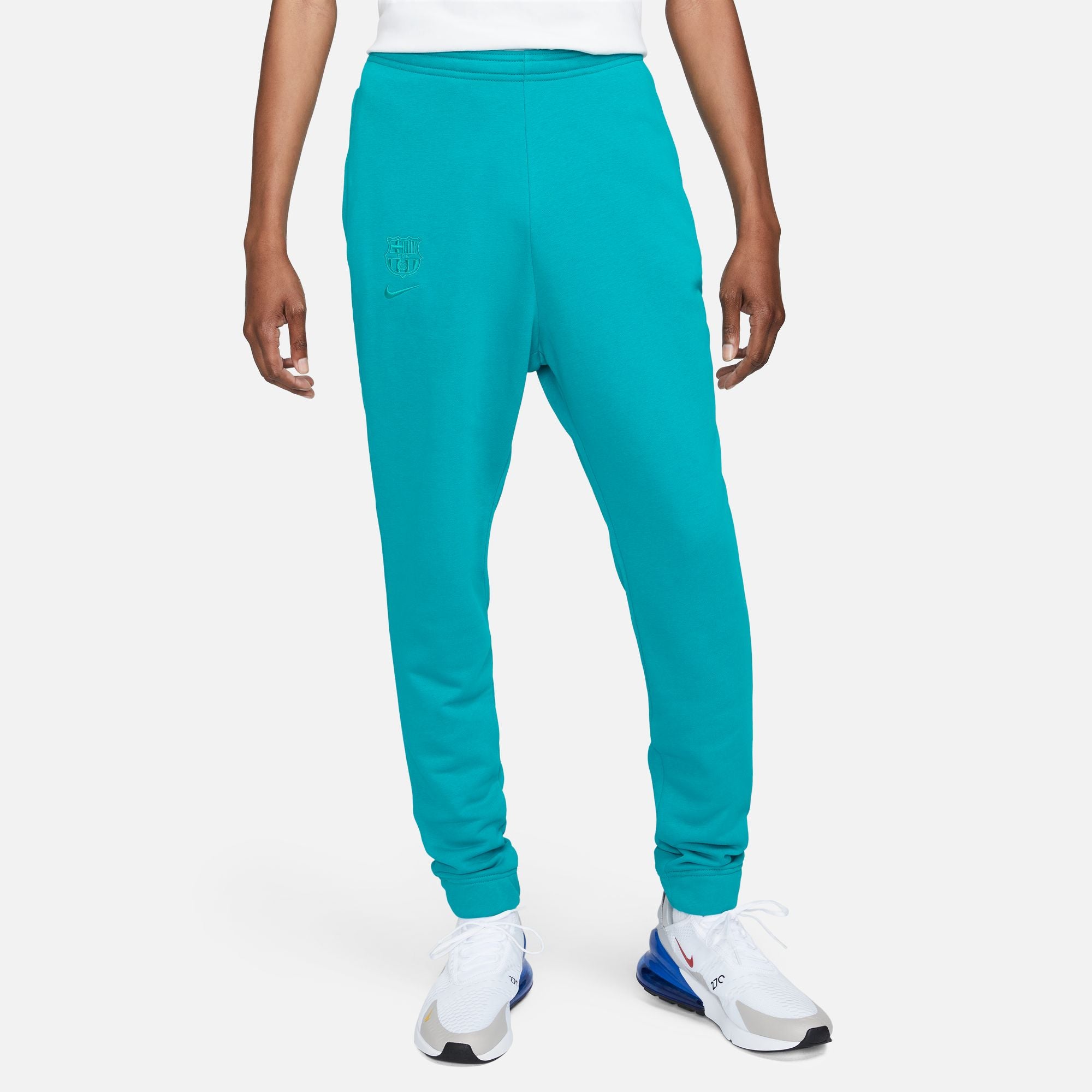 Pantalon de Jogging FC Barcelone 2023/2024 - Bleu Turquoise