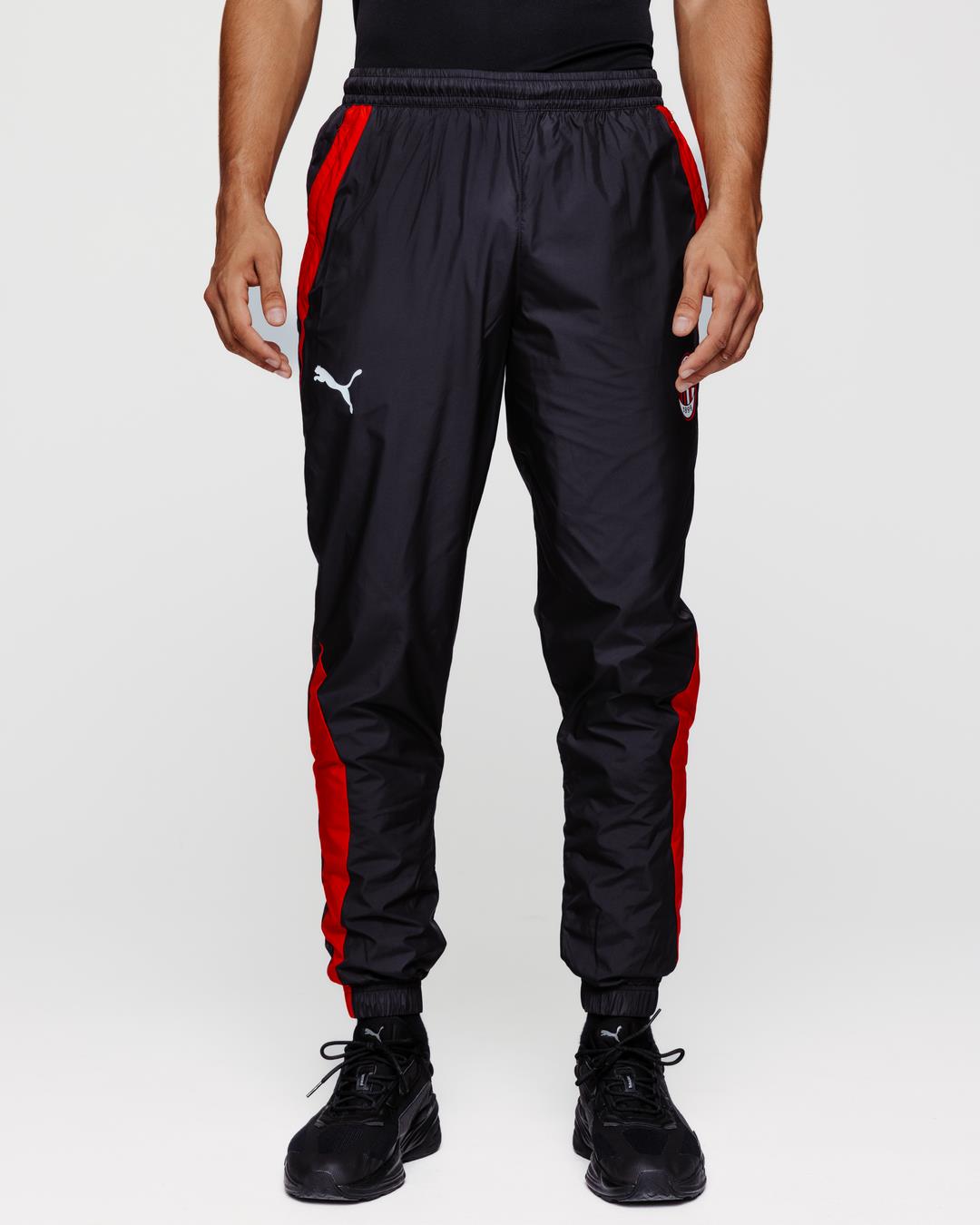 Pantalon de survêtement Milan AC 2023/2024 - Noir/Rouge