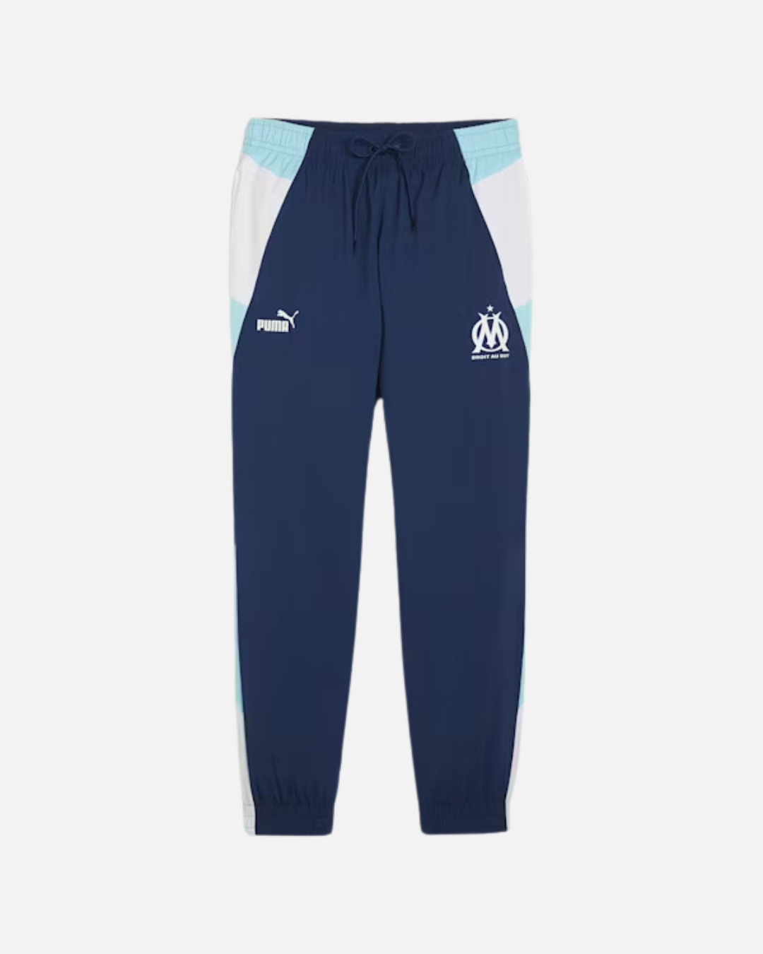 Pantalon de survêtement OM 2023/2024 - Bleu/Blanc